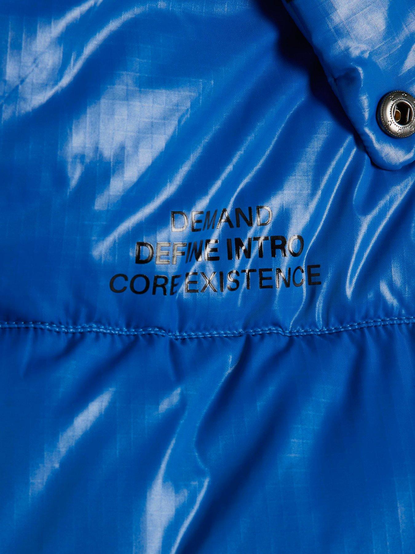  image of river-island-boys-puffer-jacket-blue