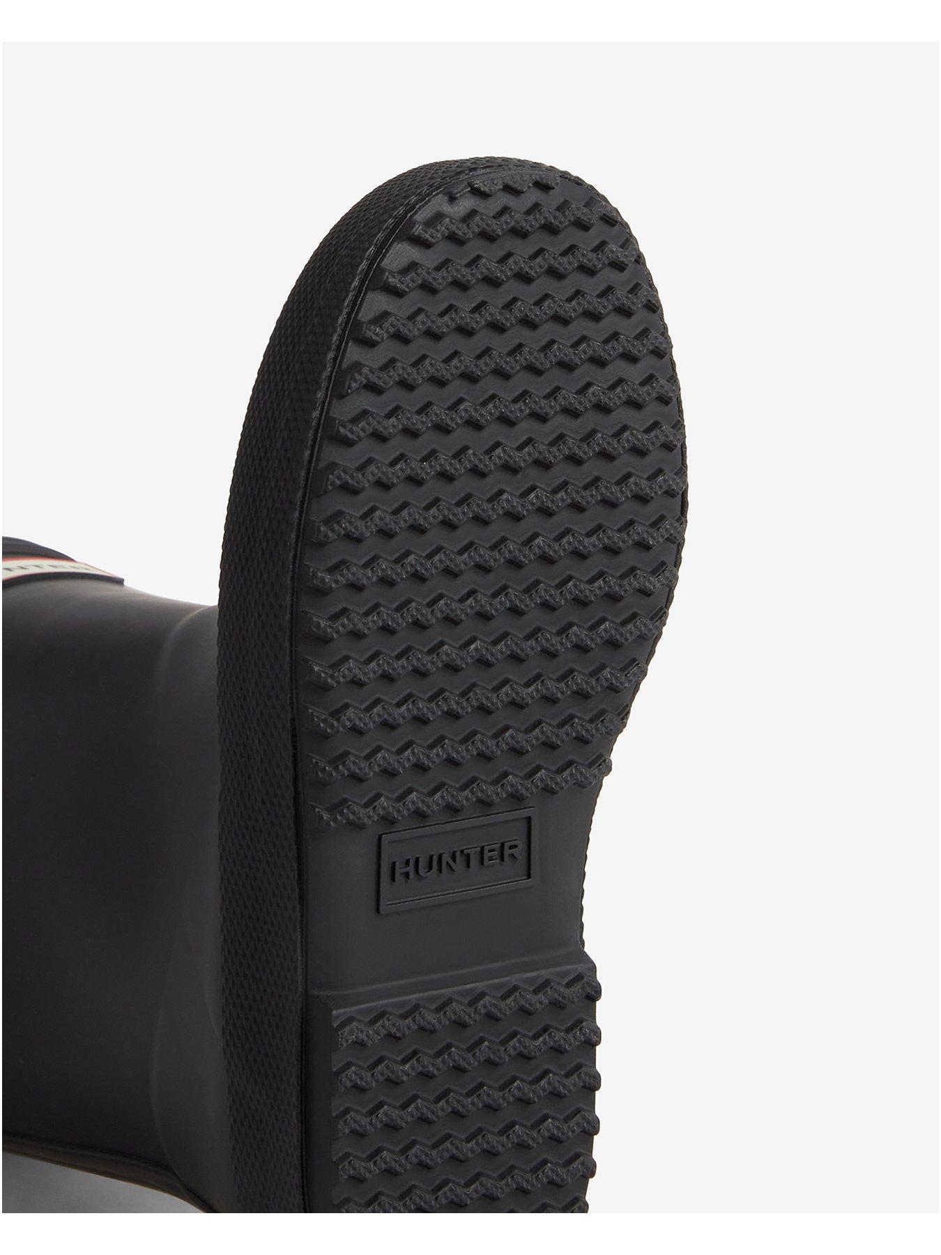  image of hunter-kids-first-matte-wellington-boot-black