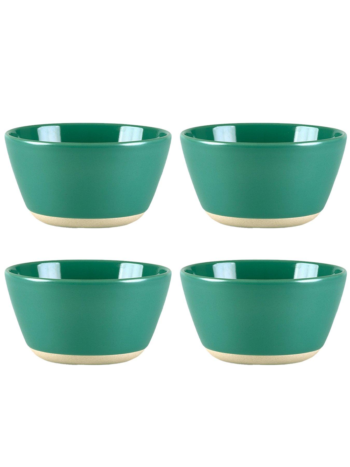 undefined Colour Me Happy Set of 4 Cereal Bowls - Green