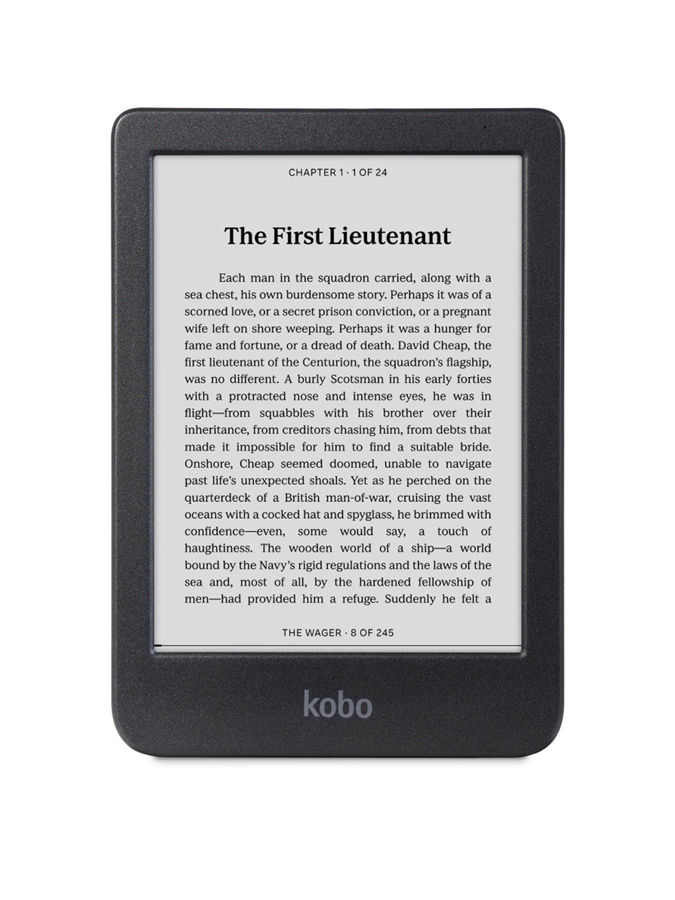 Kobo Clara BW 6-inch eReader - E Ink Carta 1300 HD Display, ComfortLight PRO, Waterproof