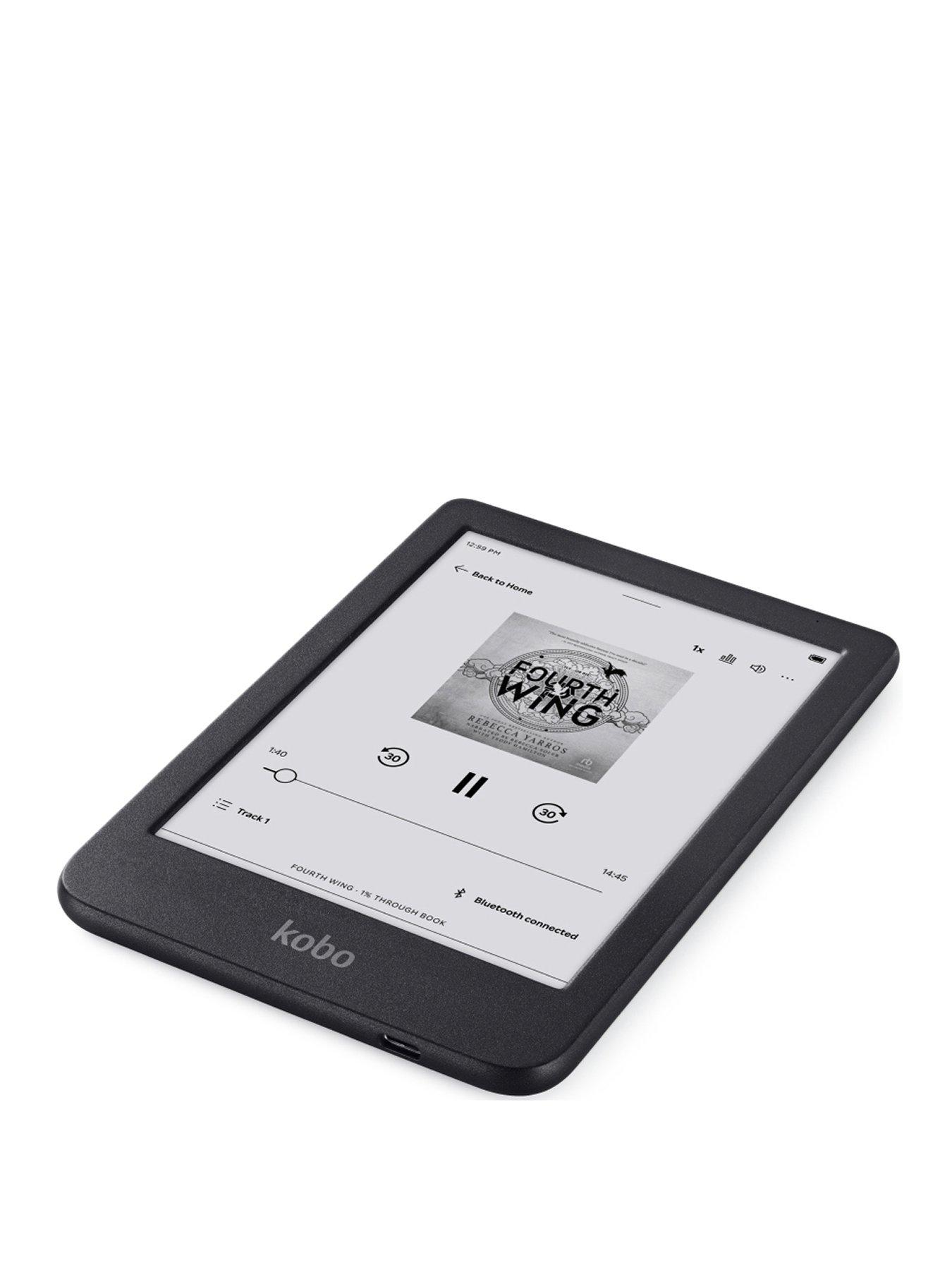  image of kobo-clara-bw-6-inch-ereader-e-ink-carta-1300-hd-display-comfortlight-pro-waterproof