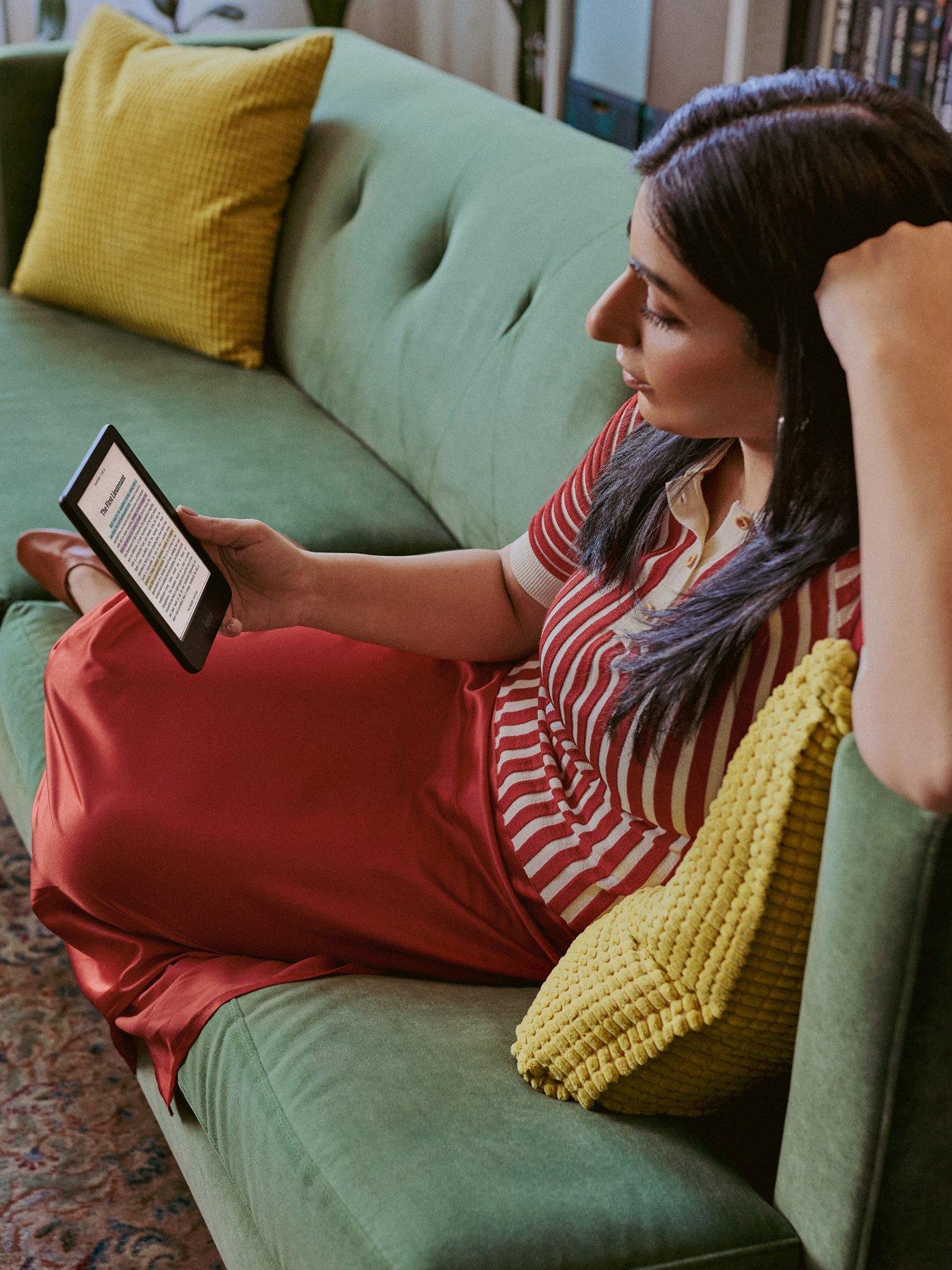  image of kobo-clara-bw-6-inch-ereader-e-ink-carta-1300-hd-display-comfortlight-pro-waterproof