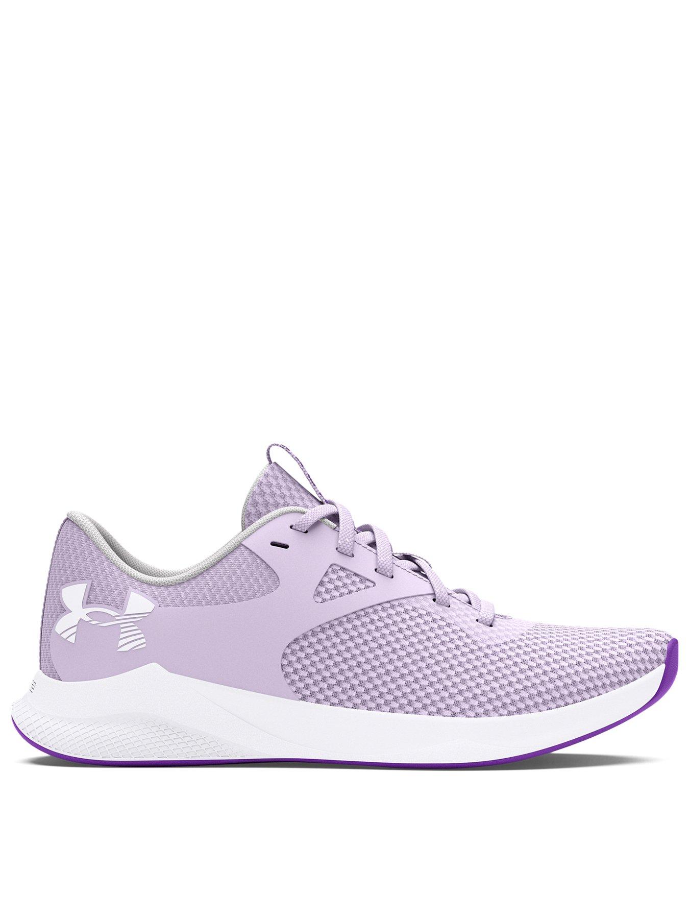  image of under-armour-womens-training-charged-aurora-2-trainers-purple