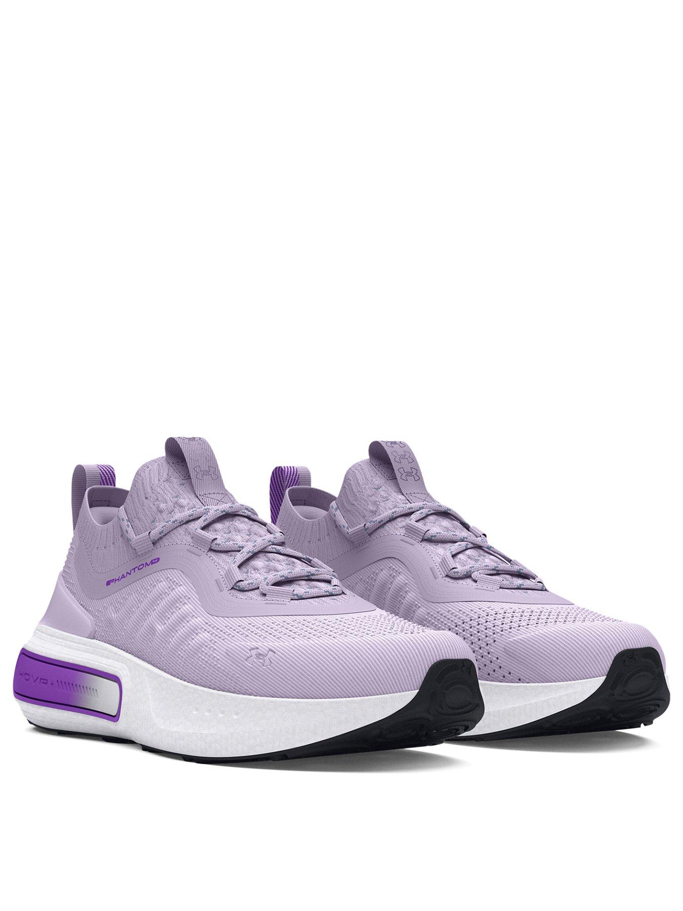  image of under-armour-womens-lifestyle-phantom-4-trainers-purple