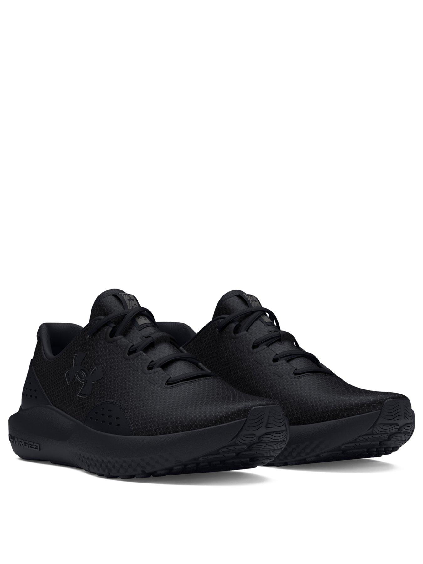 Image 2 of 6 of UNDER ARMOUR Mens Running Charged Surge 4 Trainers - Black