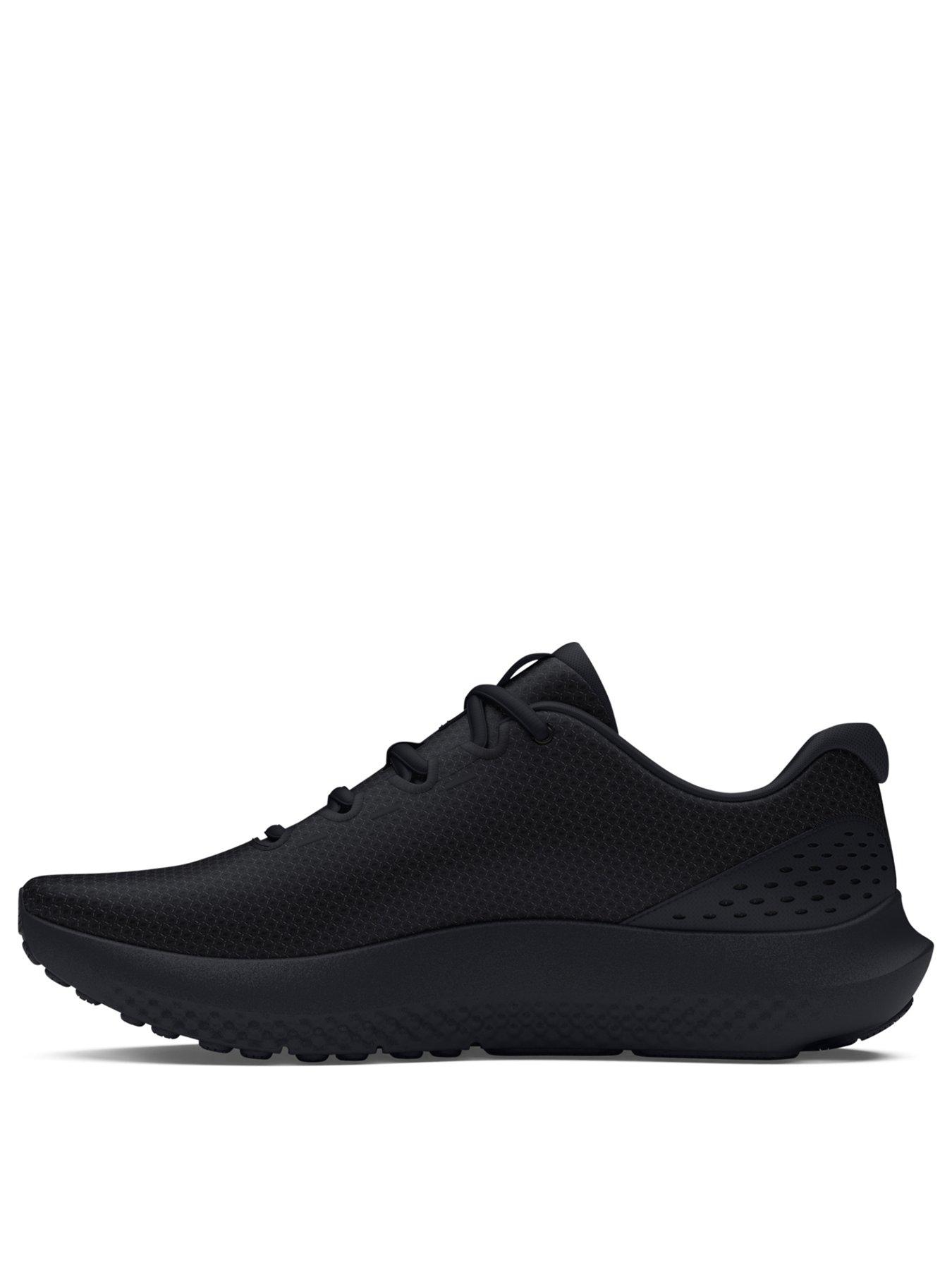 Image 3 of 6 of UNDER ARMOUR Mens Running Charged Surge 4 Trainers - Black