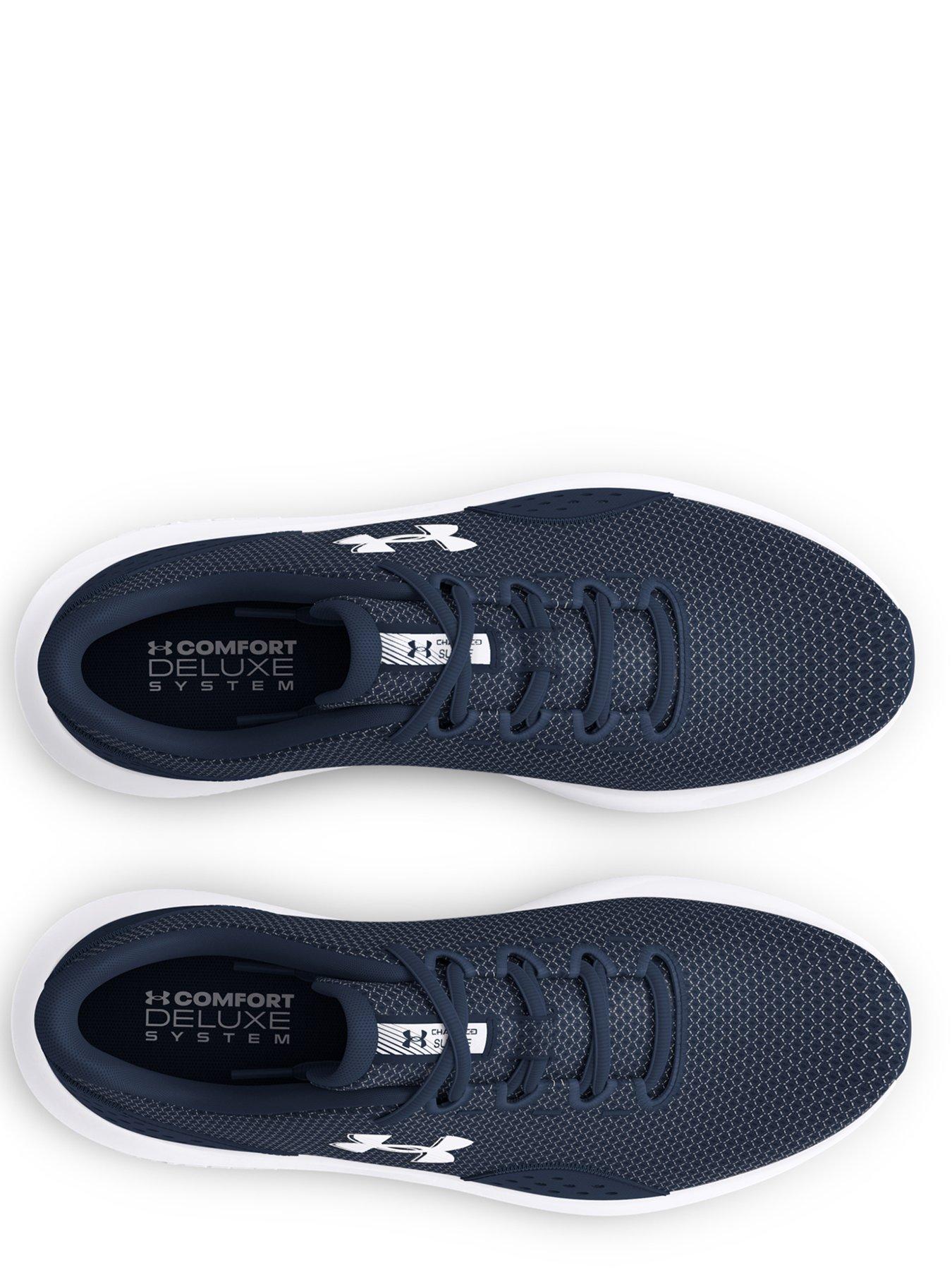 UNDER ARMOUR Mens Running Charged Surge 4 Trainers - Navy  display picture 2