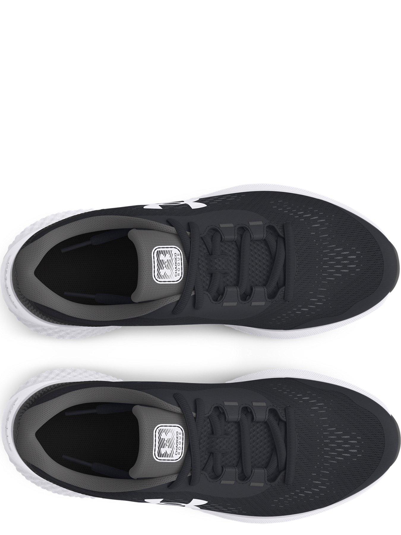  image of under-armour-boys-running-charged-rogue-4-trainers-black