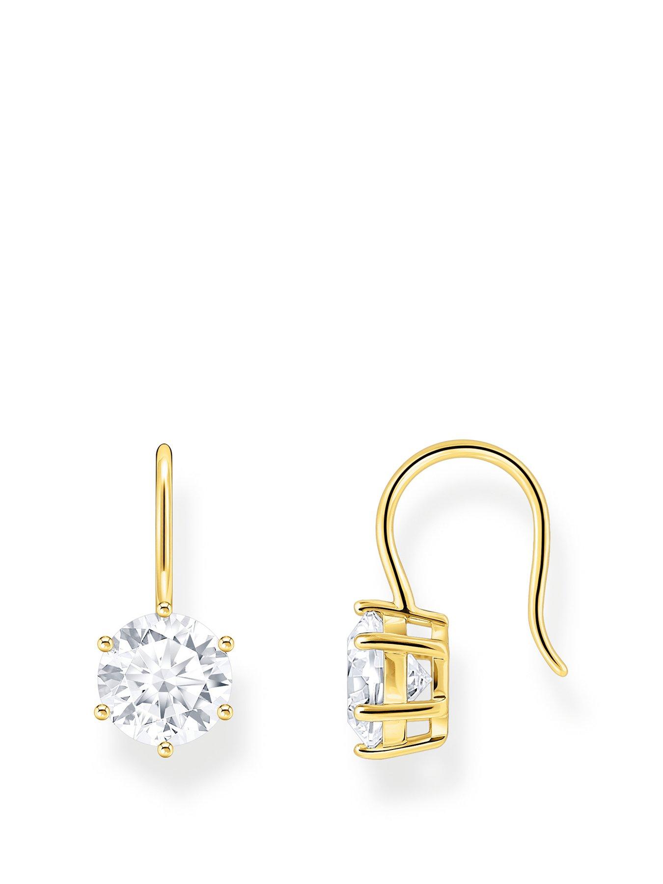 thomas-sabo-large-zirconia-stone-earrings-elegant-gold-platednbspsilver