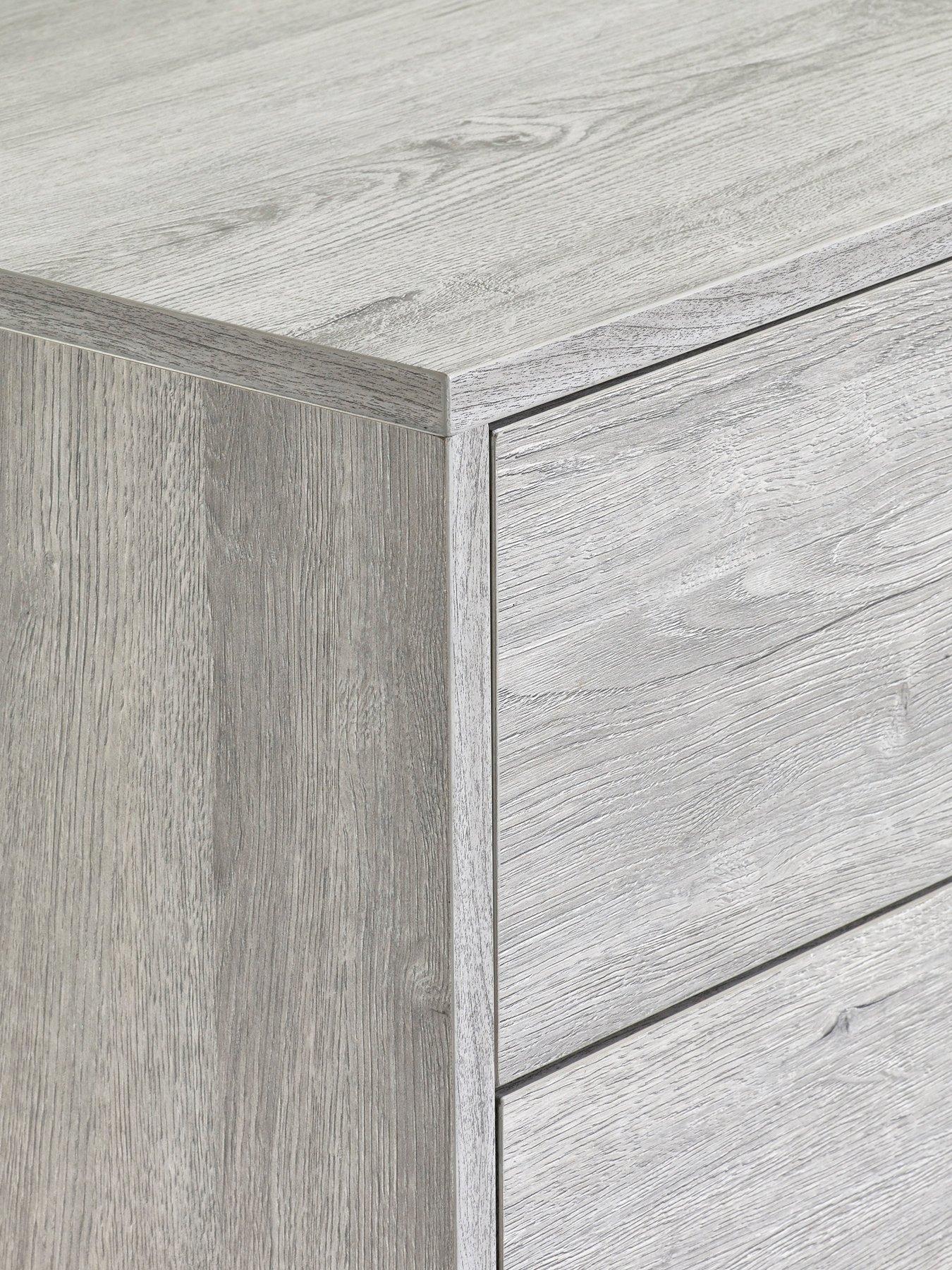 Image 7 of 7 of Julian Bowen Bali 4 Drawer Chest - Grey Oak