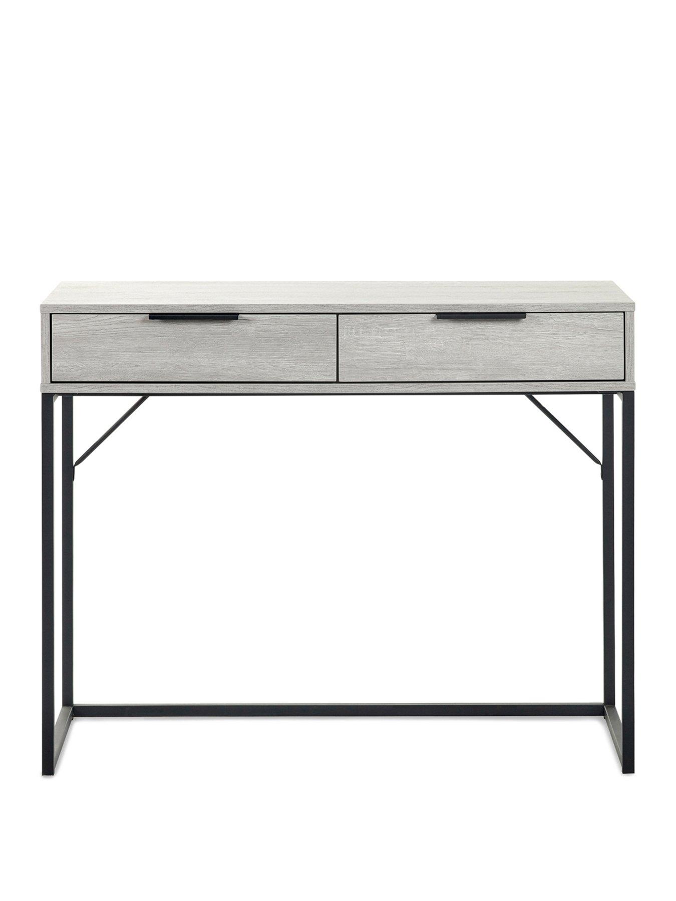  image of julian-bowen-bali-2-drawer-dressing-tabledesk
