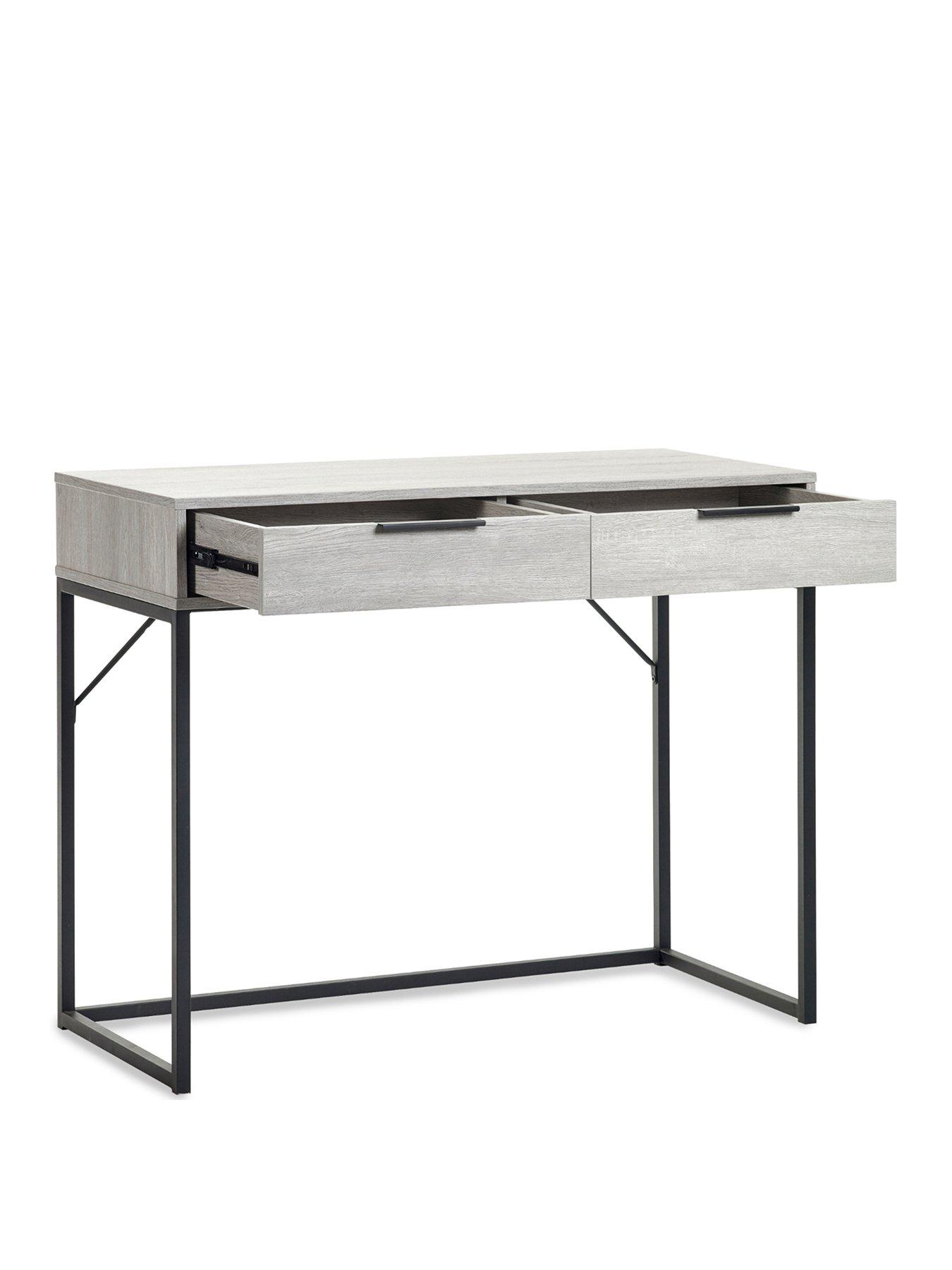  image of julian-bowen-bali-2-drawer-dressing-tabledesk