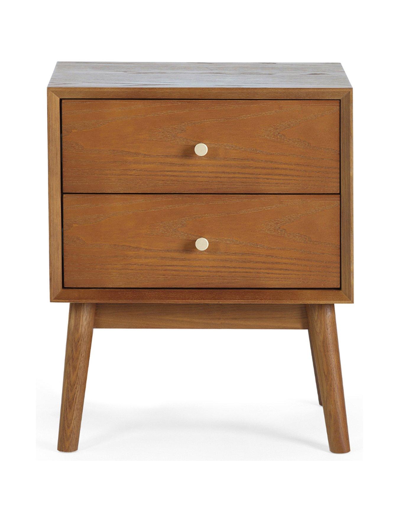  image of julian-bowen-lowry-2-drawer-bedside