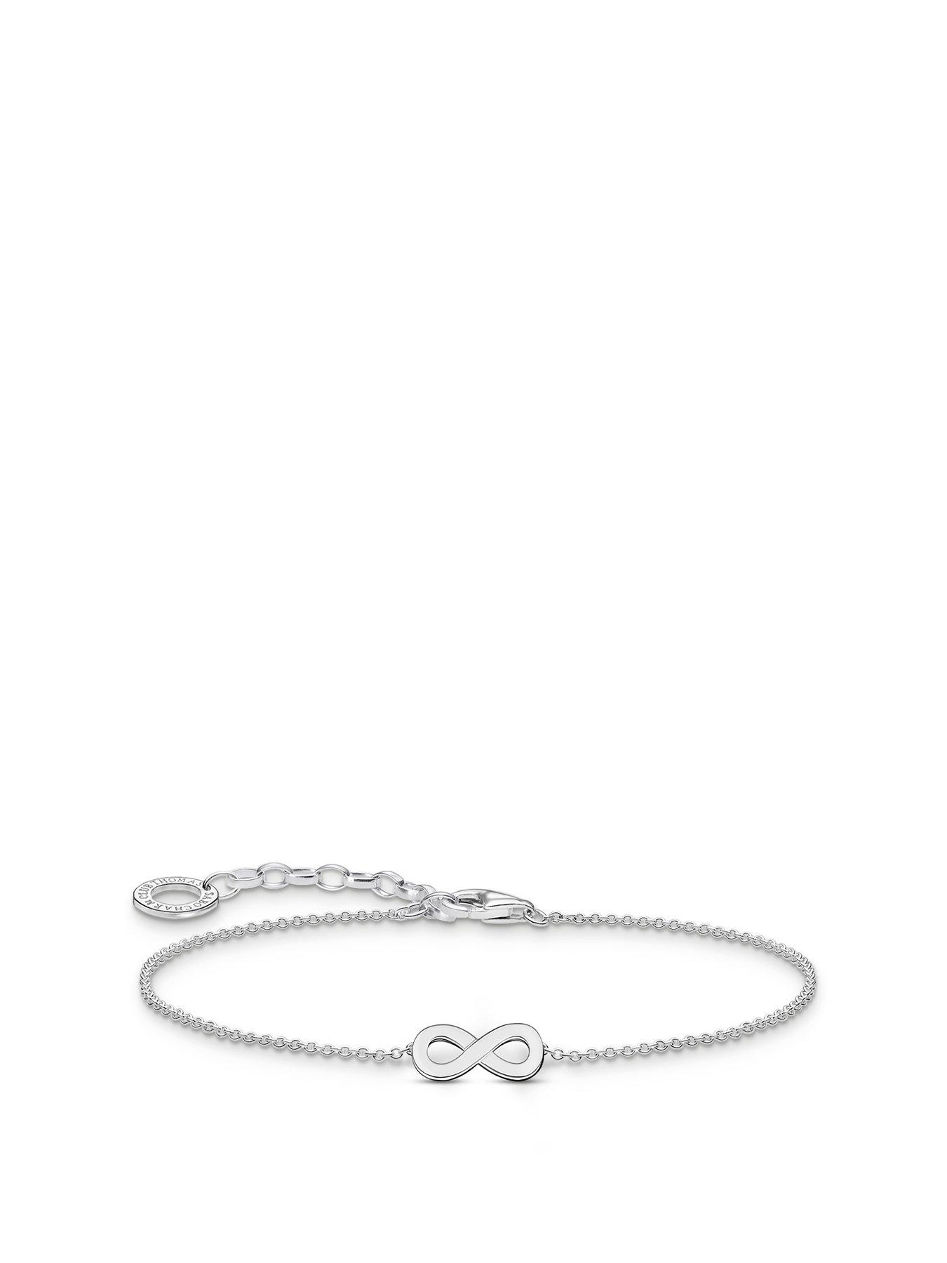  image of thomas-sabo-infinity-pendant-necklace