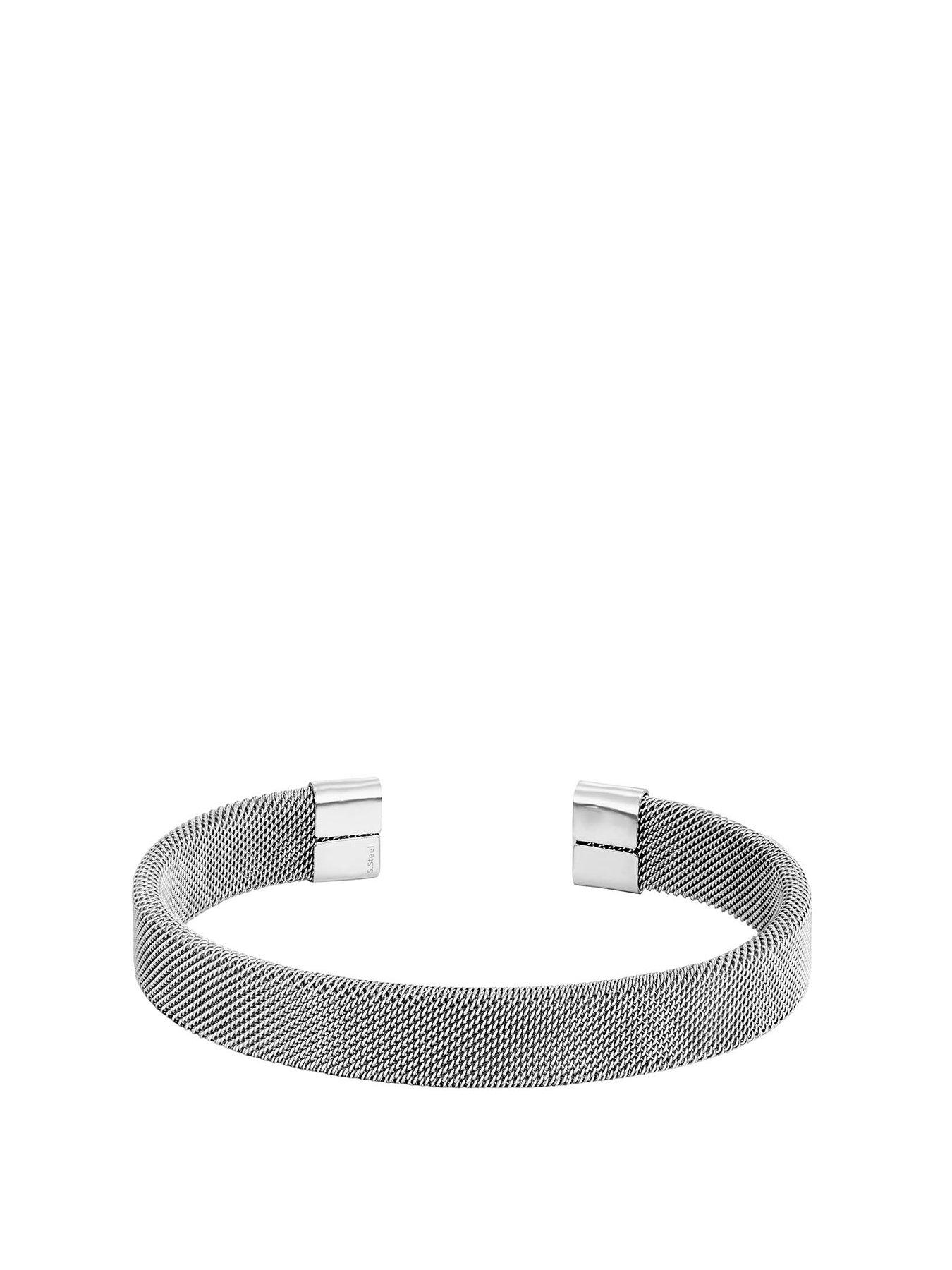 undefined Stainless Steel Cuff Bracelet