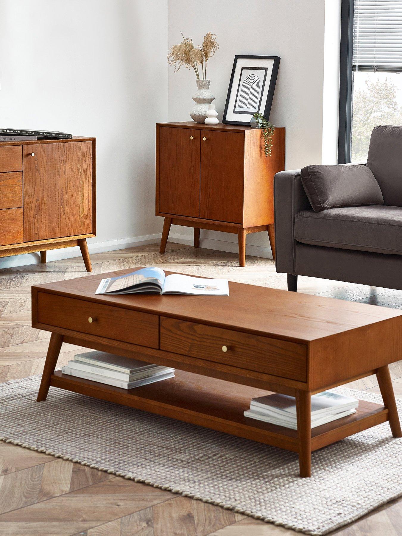 Julian Bowen Lowry 2 Drawer Coffee Table