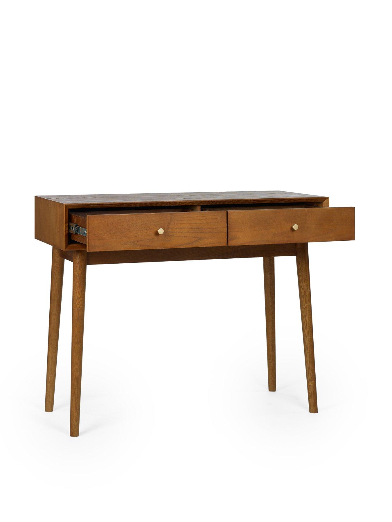  image of julian-bowen-lowry-writing-desk-with-2-drawers