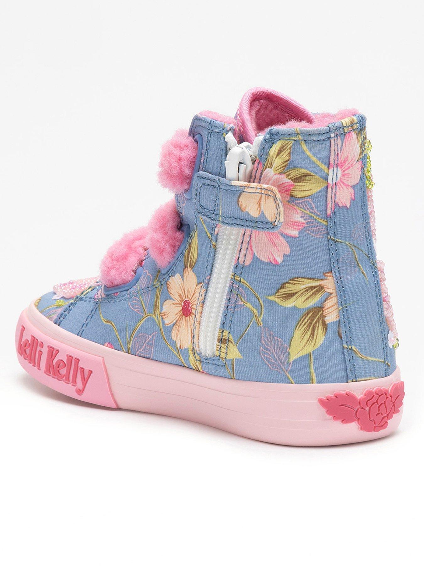  image of lelli-kelly-brooke-2-m-faux-fur-strap-high-top-trainer-multi