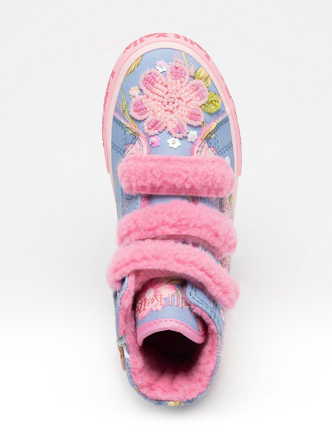  image of lelli-kelly-brooke-2-m-faux-fur-strap-high-top-trainer-multi