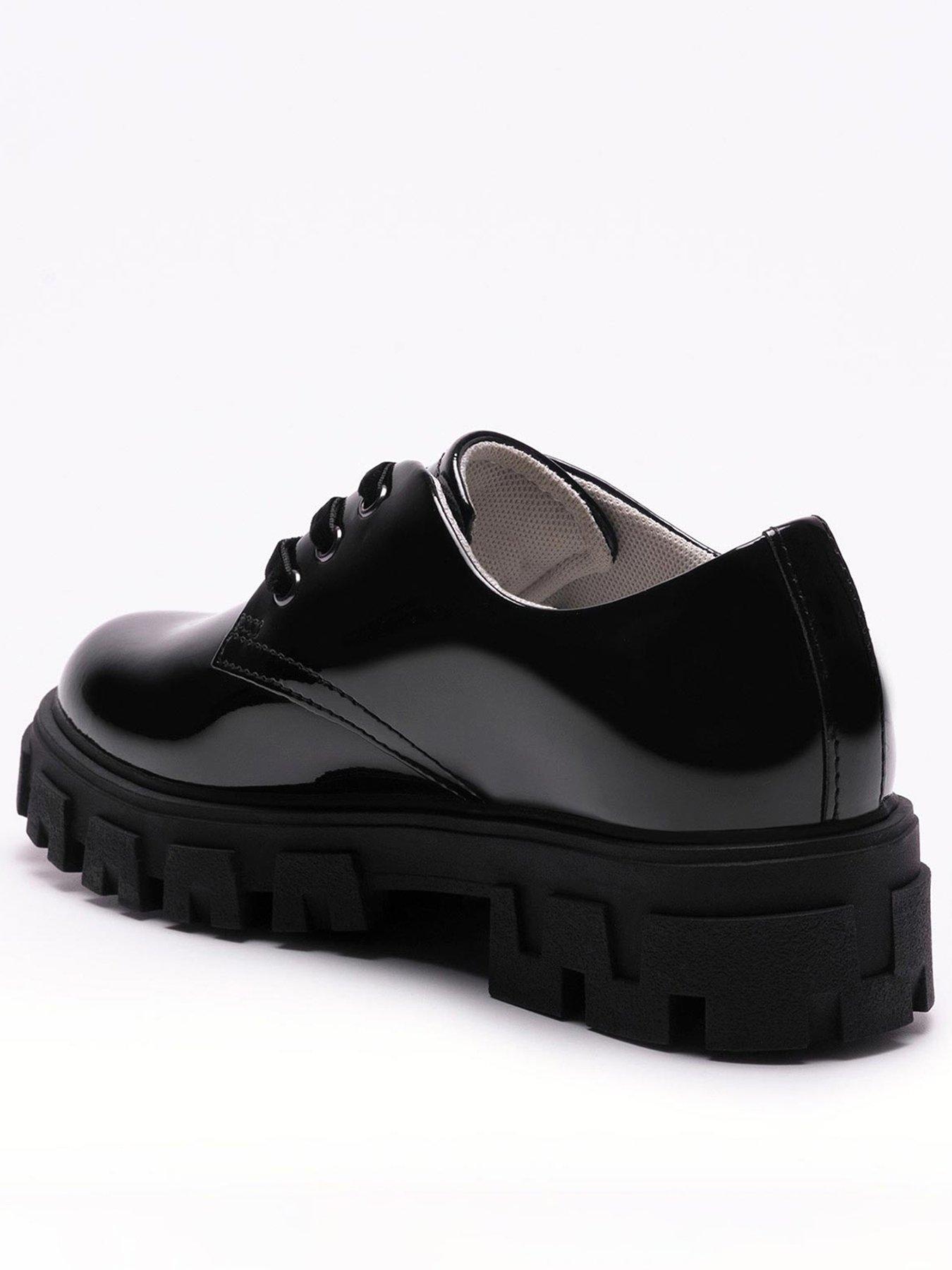  image of lelli-kelly-miss-lk-maria-lace-up-patent-school-shoe-black