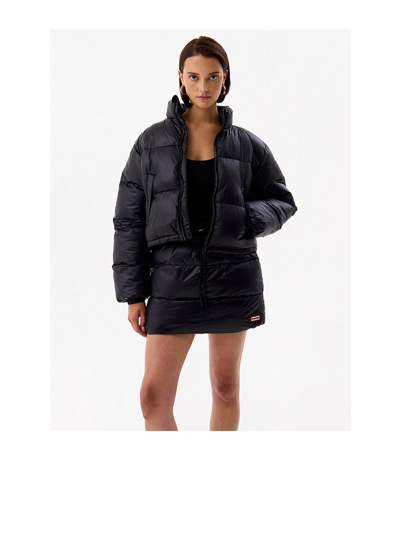 Zavetti Canada Bellucci 20 Cropped Padded Jacket - Black | Littlewoods