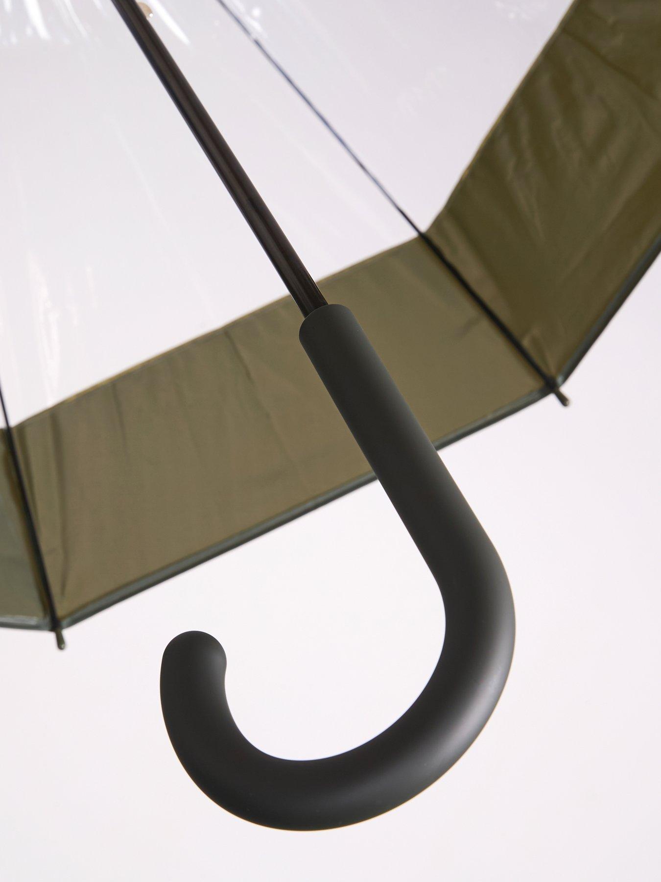 Image 4 of 4 of Hunter Transparent Moustache Bubble Umbrella