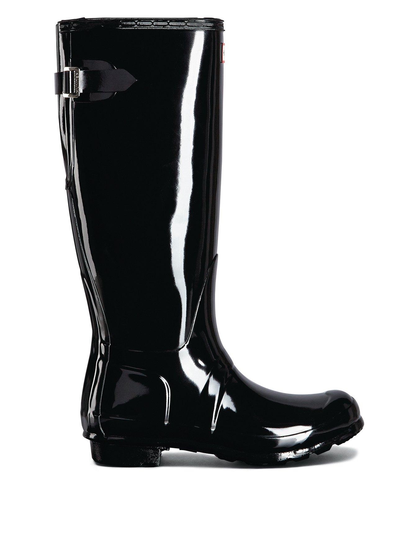 Hunter boots tall adjustable hot sale