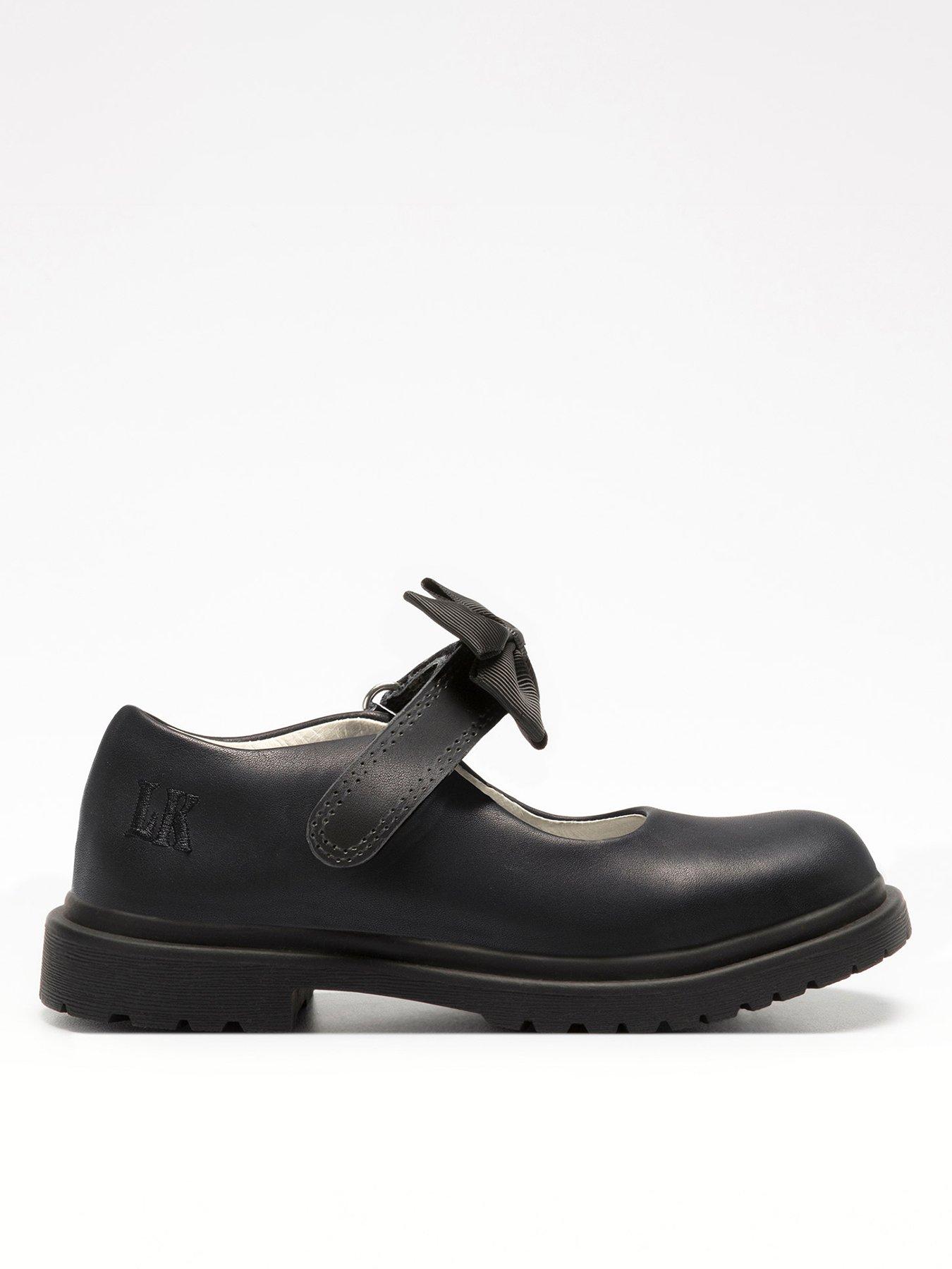 Lelli Kelly Miss Lk Masie Bow Mary Jane School Shoe - Black