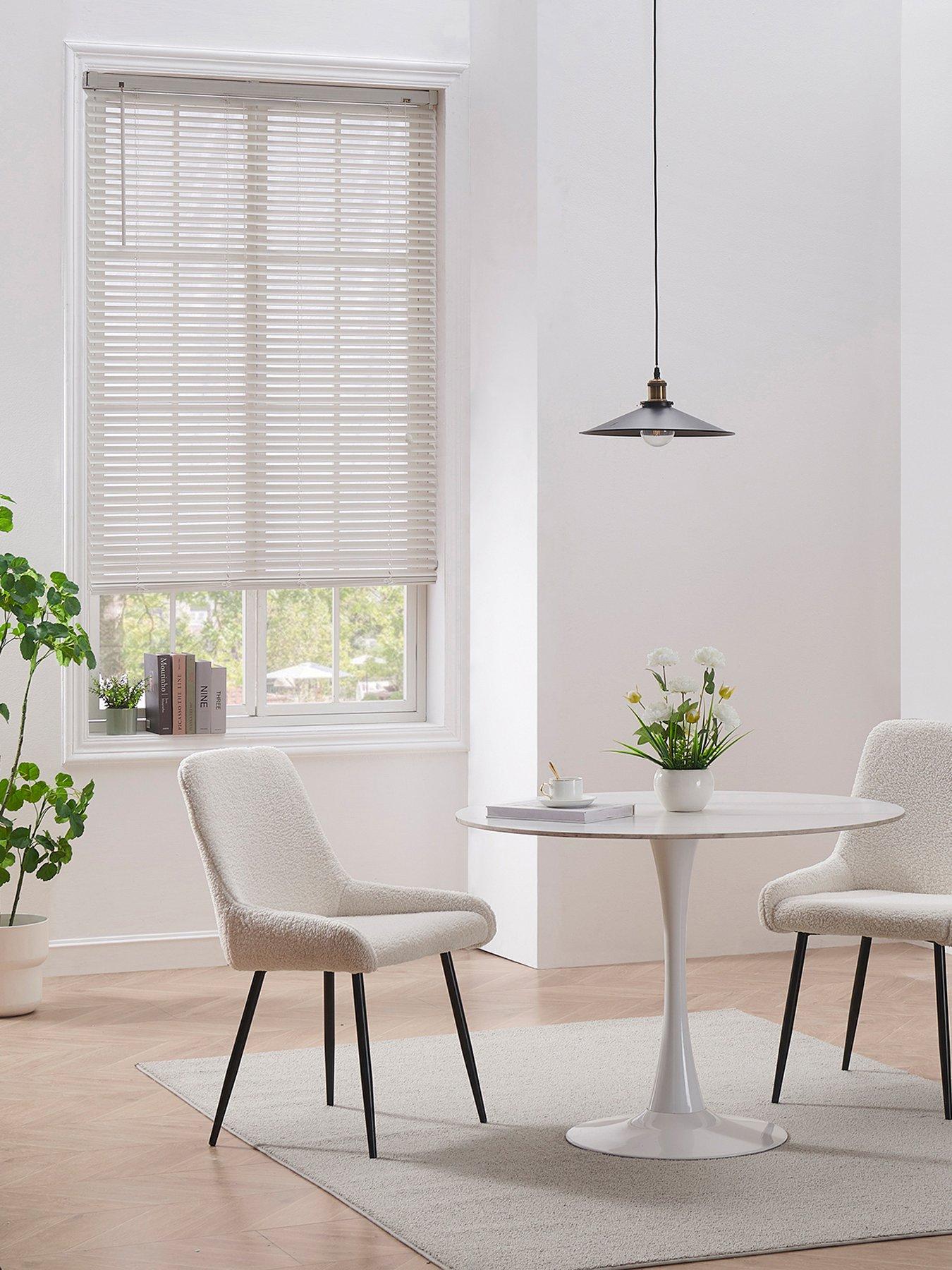 Image 1 of 7 of The Very Collection Faux Wood Venetian Blind - 50 mm slats