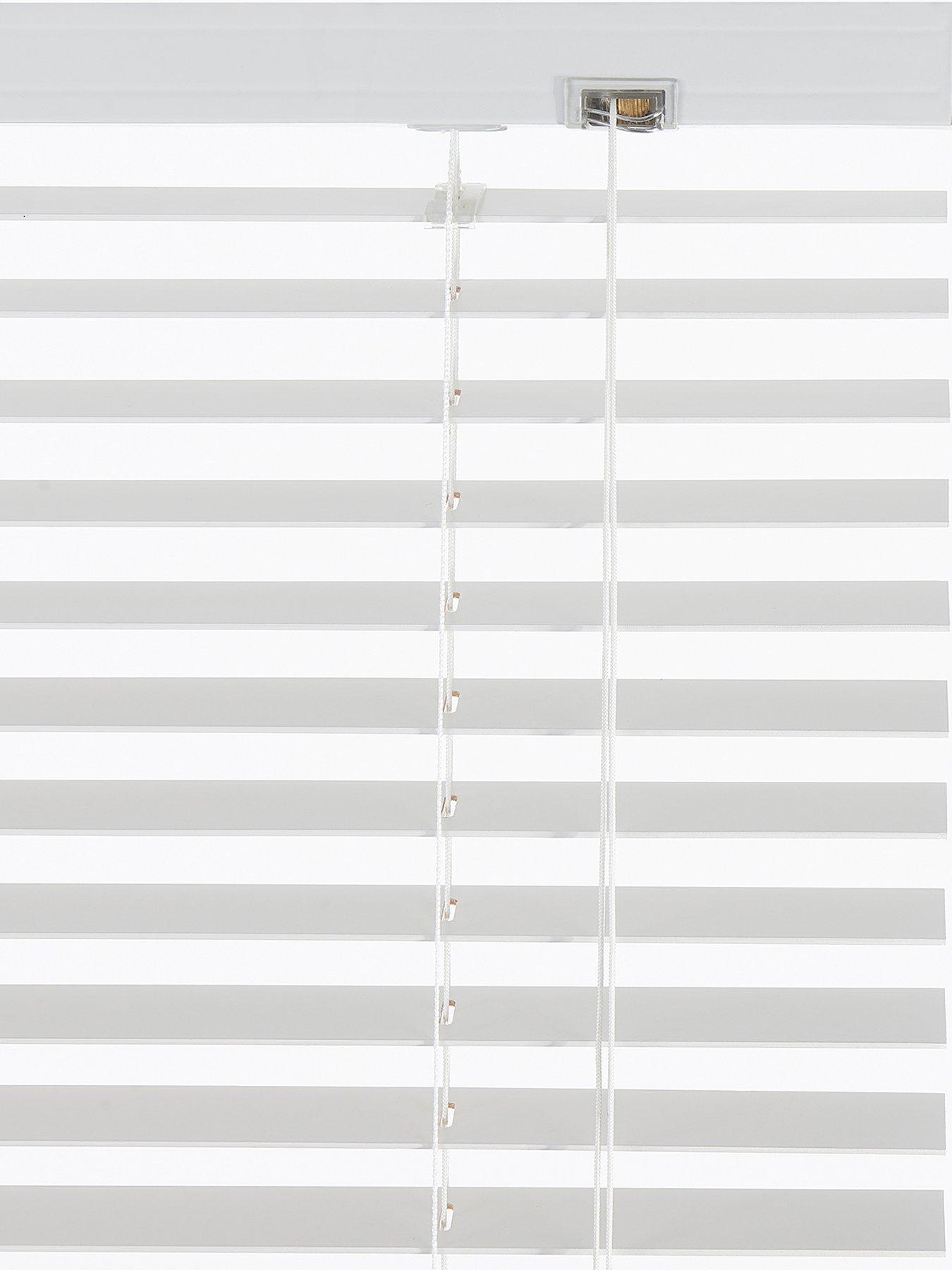 Image 2 of 7 of The Very Collection Faux Wood Venetian Blind - 50 mm slats