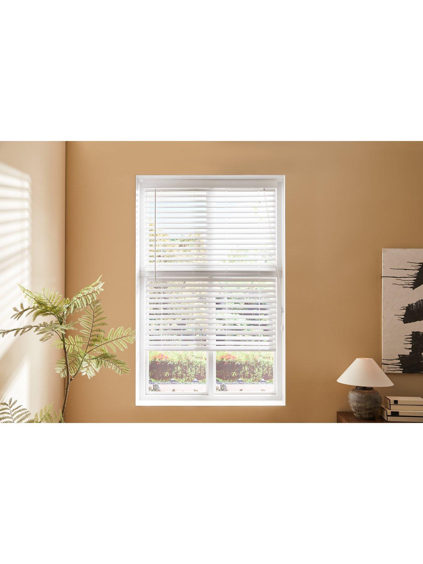 Image 3 of 7 of The Very Collection Faux Wood Venetian Blind - 50 mm slats