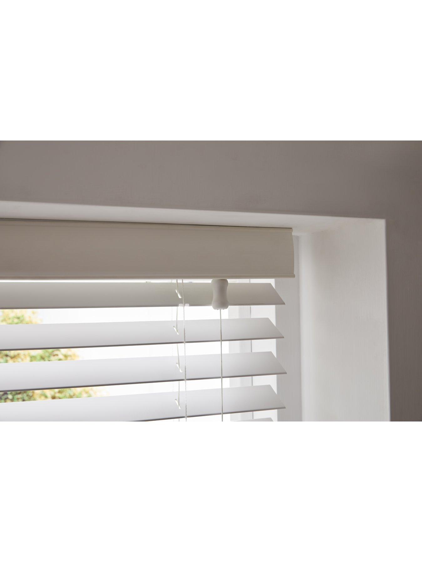 Image 6 of 7 of The Very Collection Faux Wood Venetian Blind - 50 mm slats