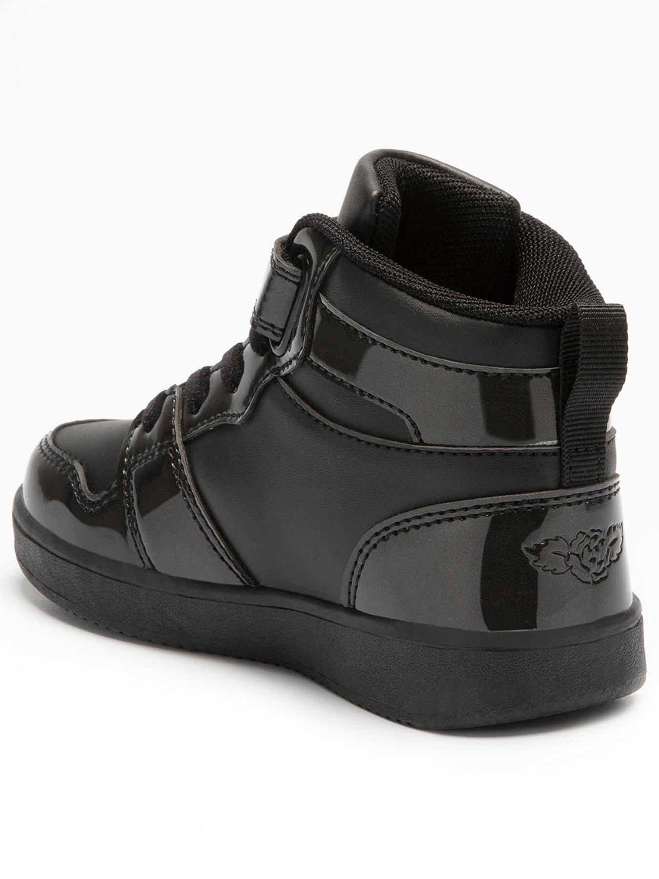 Image 2 of 3 of Lelli Kelly Paris Patent Mid High Top Trainer - Black