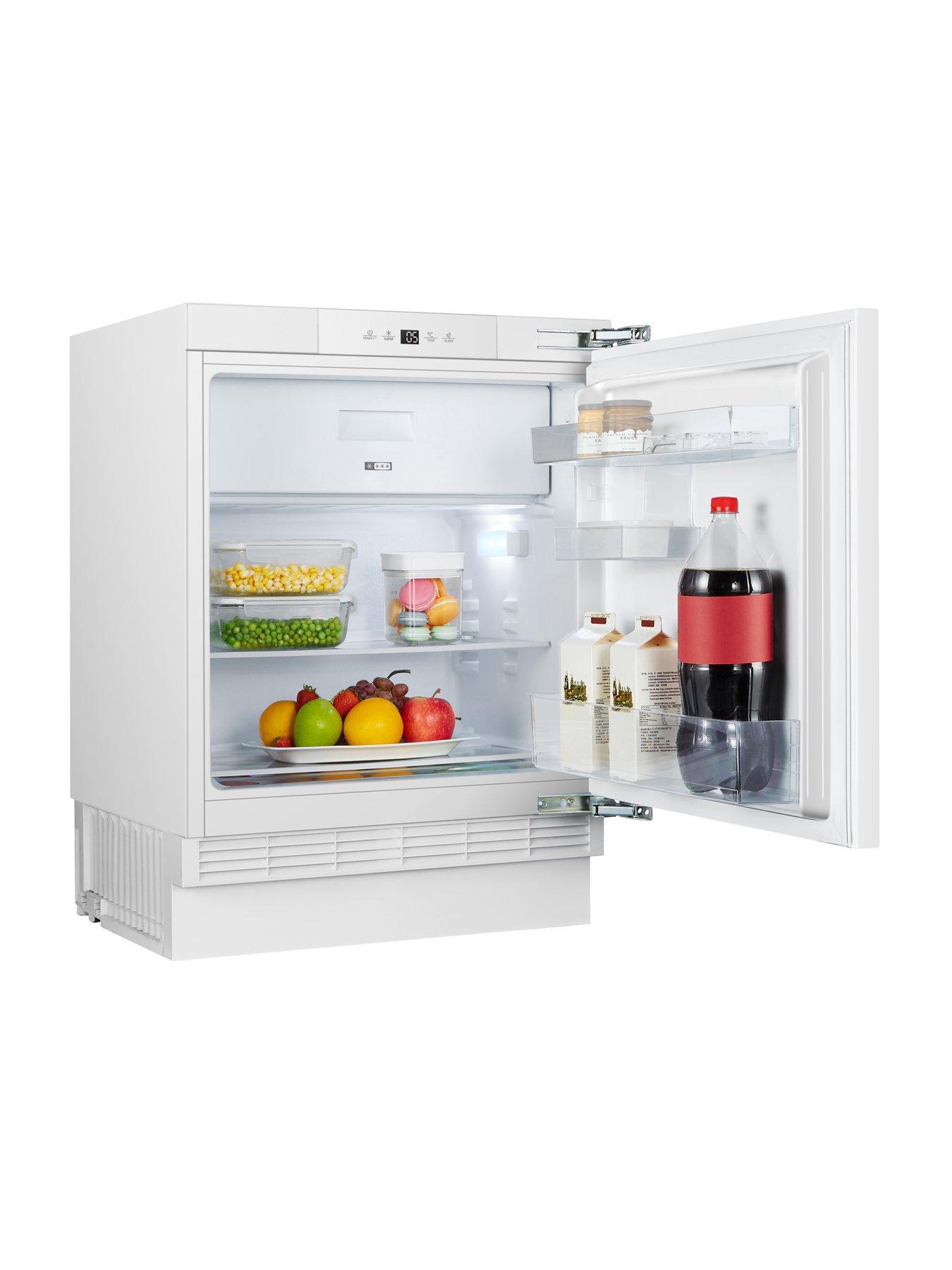  image of fridgemaster-mbur60121e-60cm-integrated-undercounter-fridge-with-ice-box-fixed-hinge
