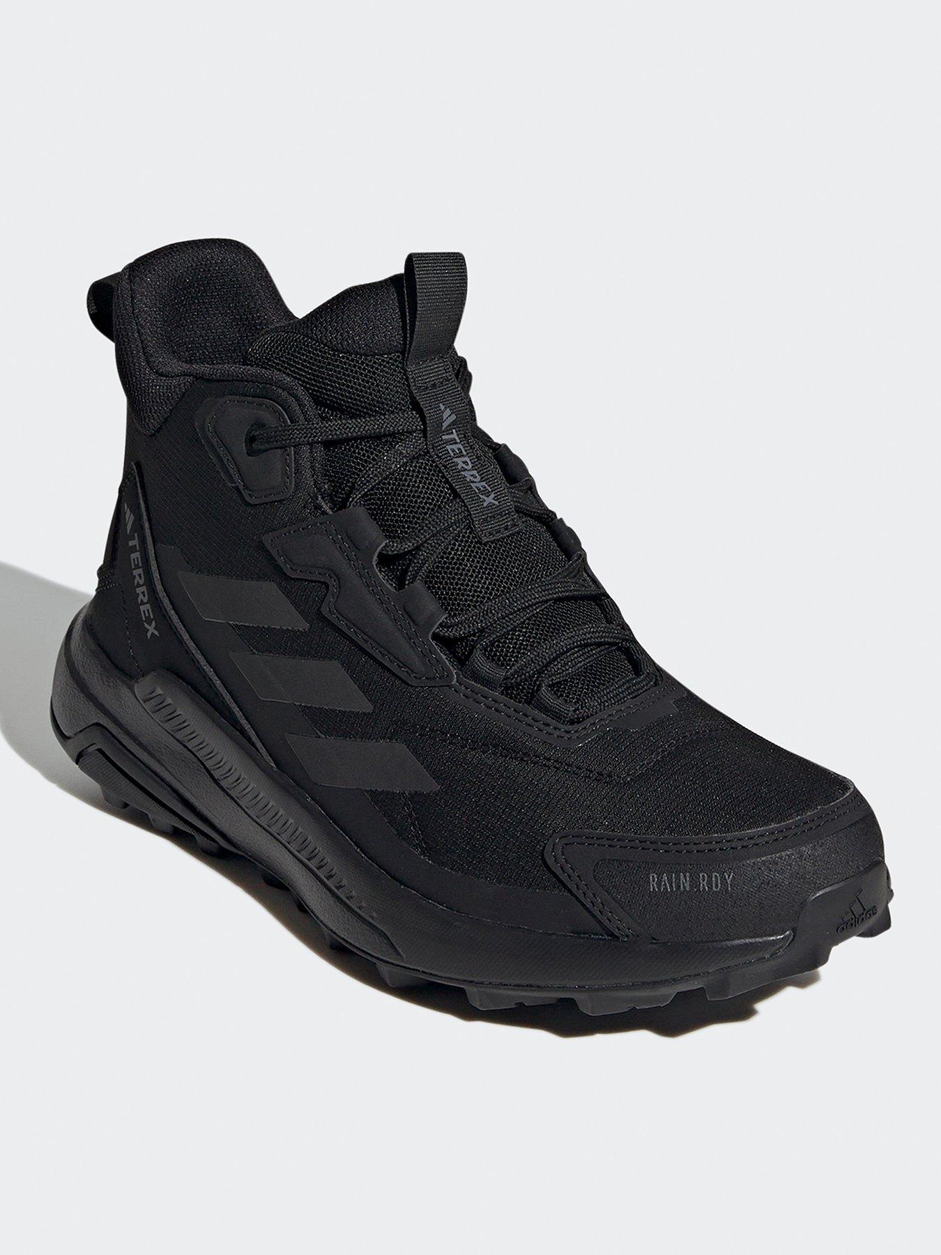  image of adidas-terrex-womens-anylander-rain-ready-waterproof-hiking-boots--black