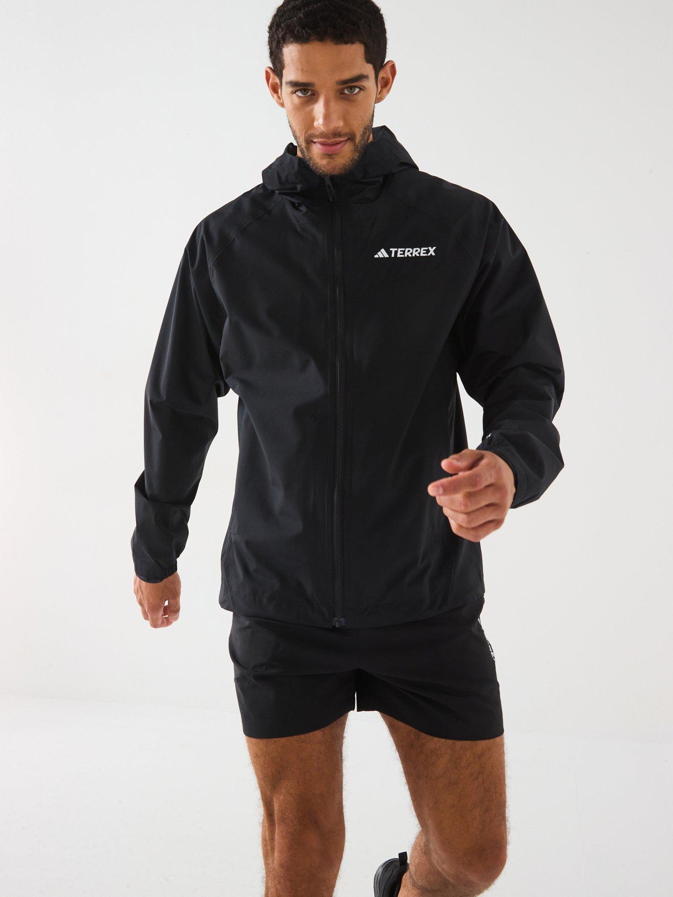 undefined Mens Multi 2l Rain Jacket -black