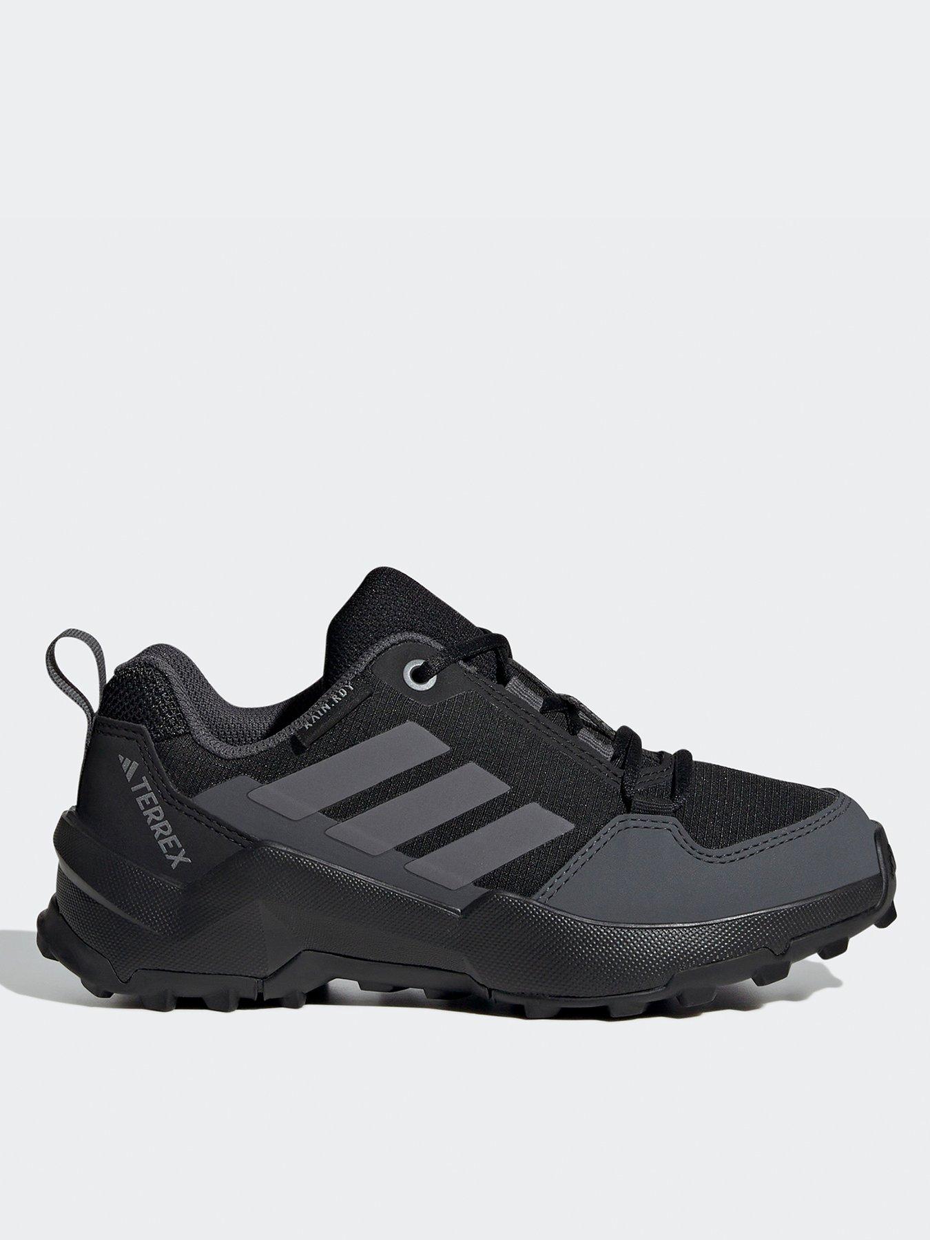 Image 1 of 6 of adidas Terrex Kids Ax4R Rain Ready Waterproof Hiking Shoes - Black
