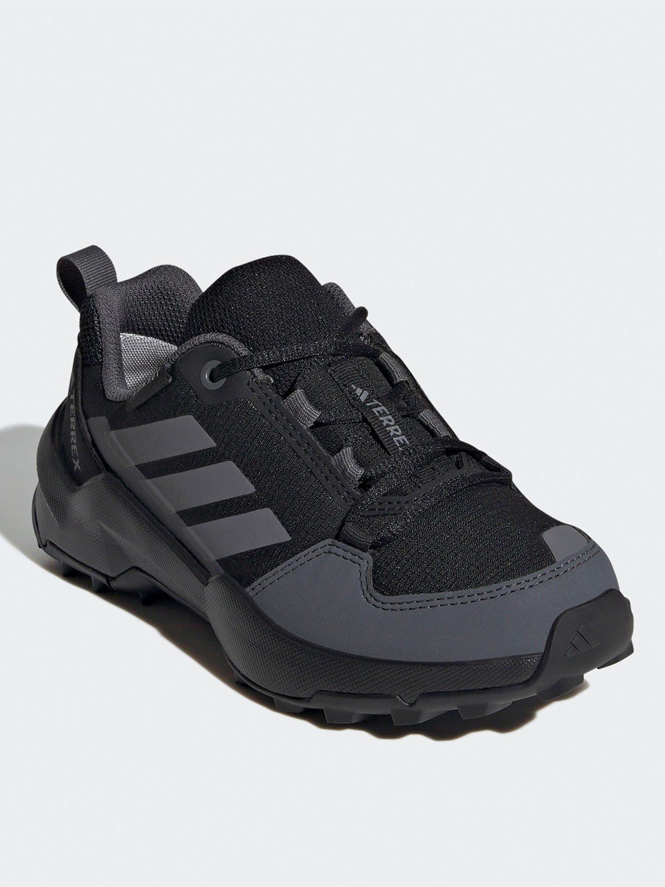 Image 2 of 6 of adidas Terrex Kids Ax4R Rain Ready Waterproof Hiking Shoes - Black