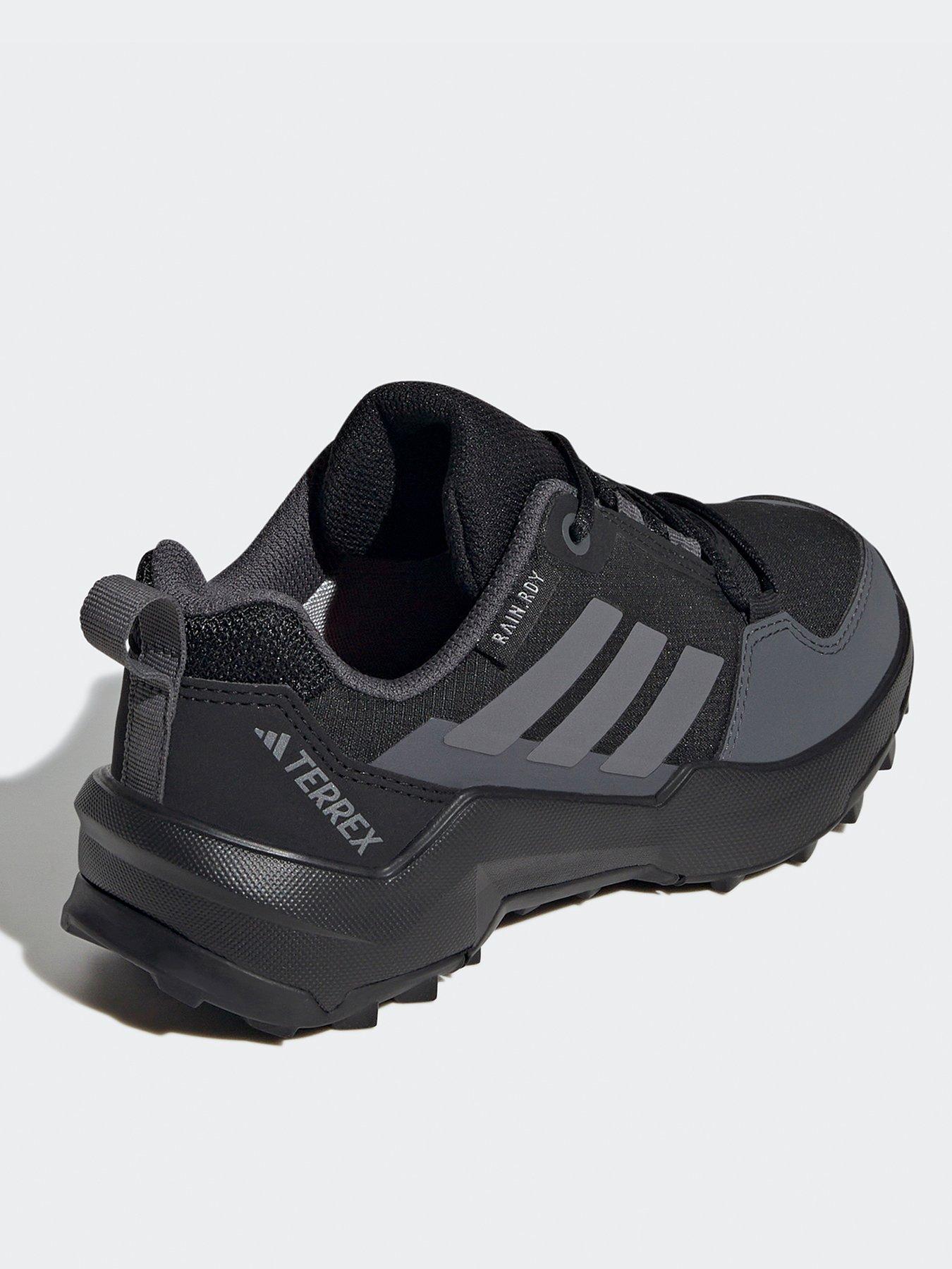 Image 3 of 6 of adidas Terrex Kids Ax4R Rain Ready Waterproof Hiking Shoes - Black