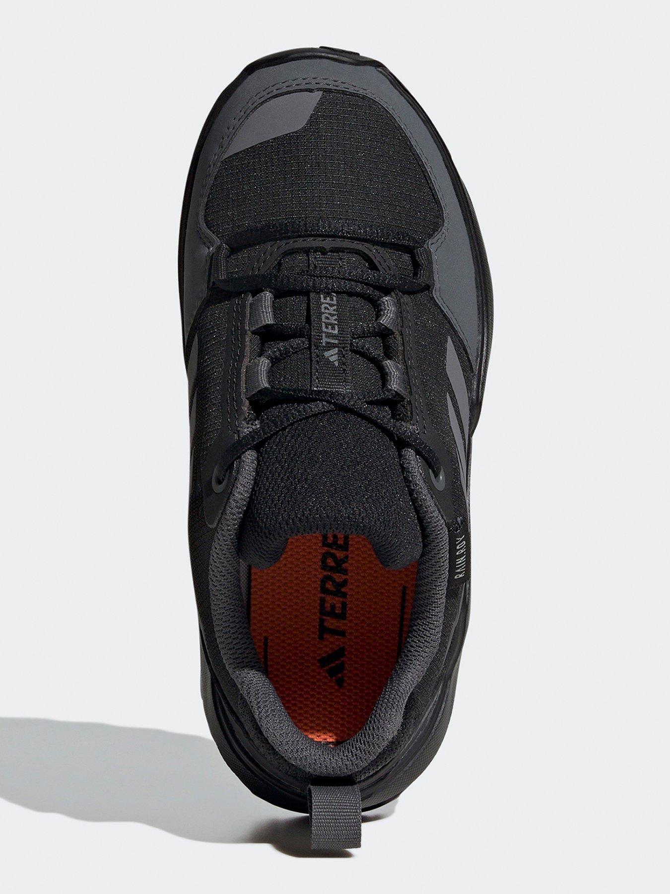 Image 4 of 6 of adidas Terrex Kids Ax4R Rain Ready Waterproof Hiking Shoes - Black