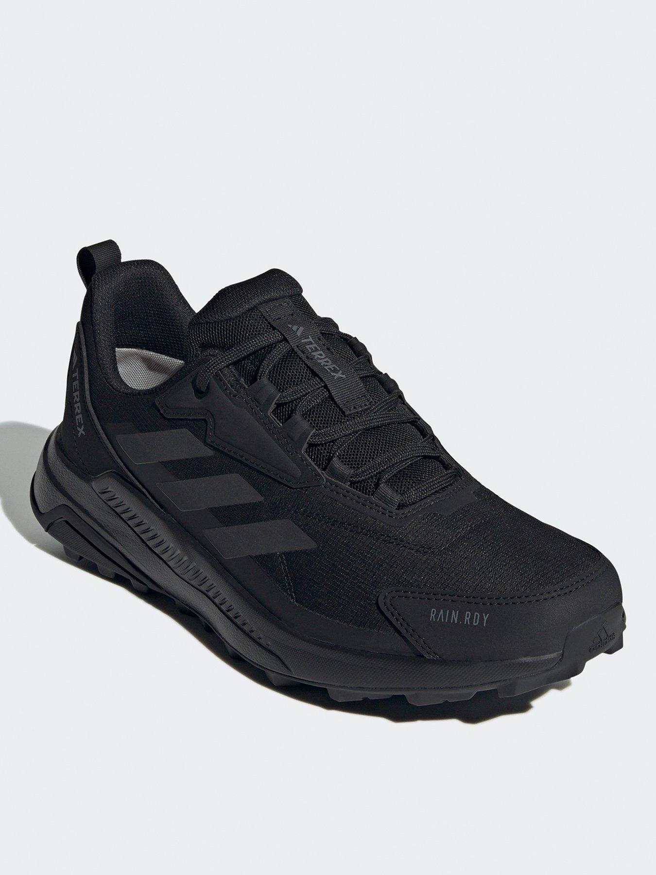 adidas Terrex Mens Anylander Rain Ready Waterproof Hiking Shoes - Black |  Littlewoods