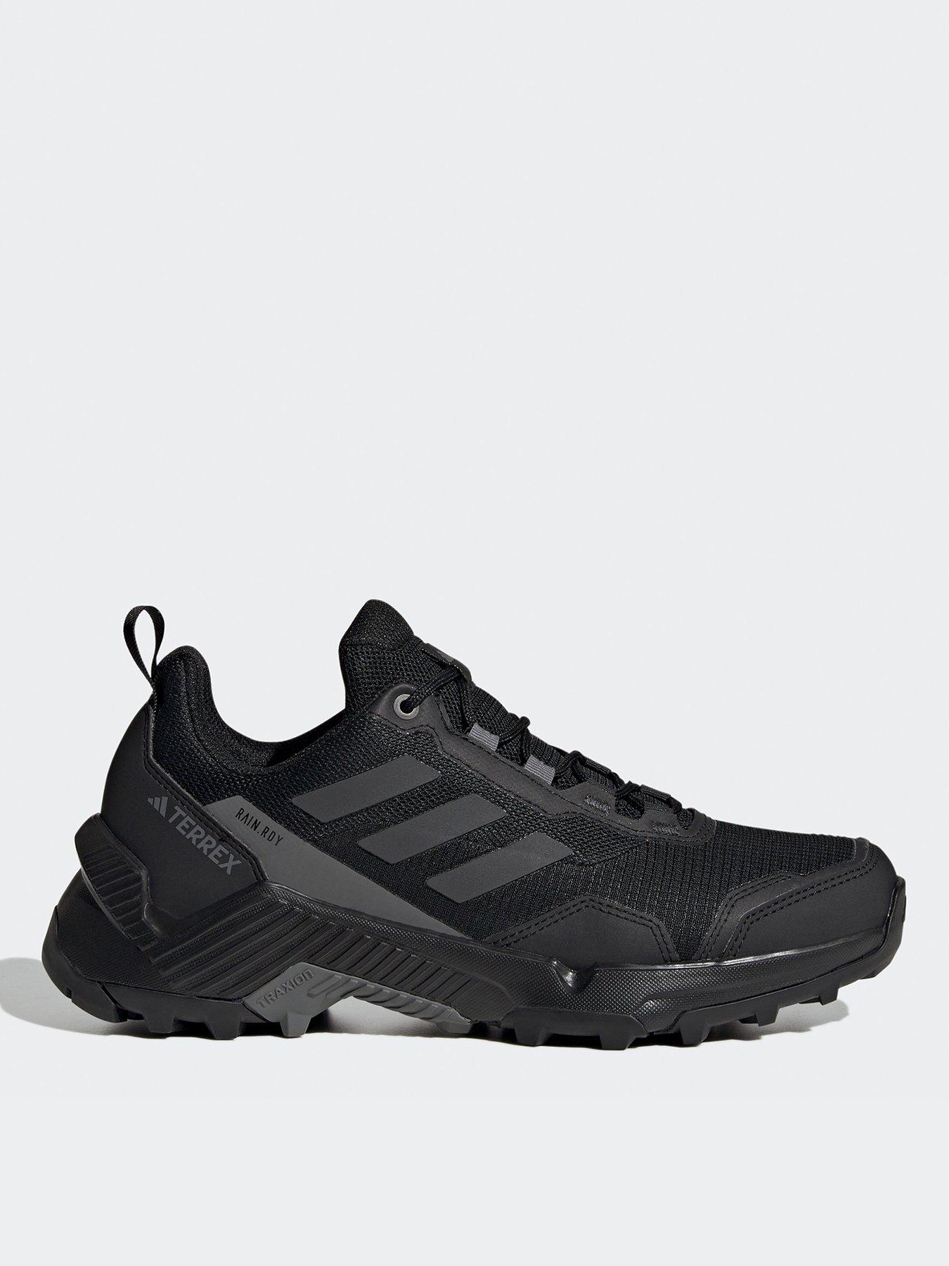  image of adidas-terrex-womens-eastrail-2-rain-ready-waterproof-hiking-shoes--dark-grey
