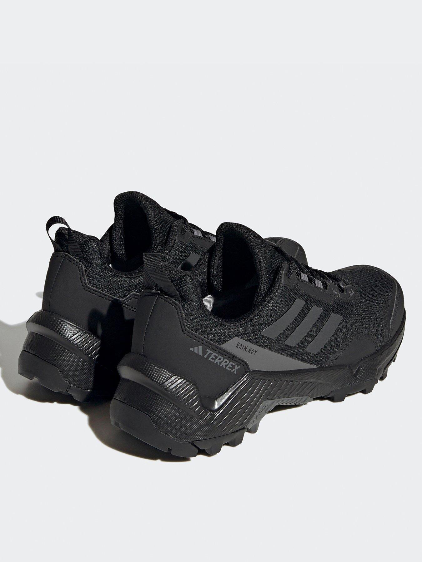  image of adidas-terrex-womens-eastrail-2-rain-ready-waterproof-hiking-shoes--dark-grey