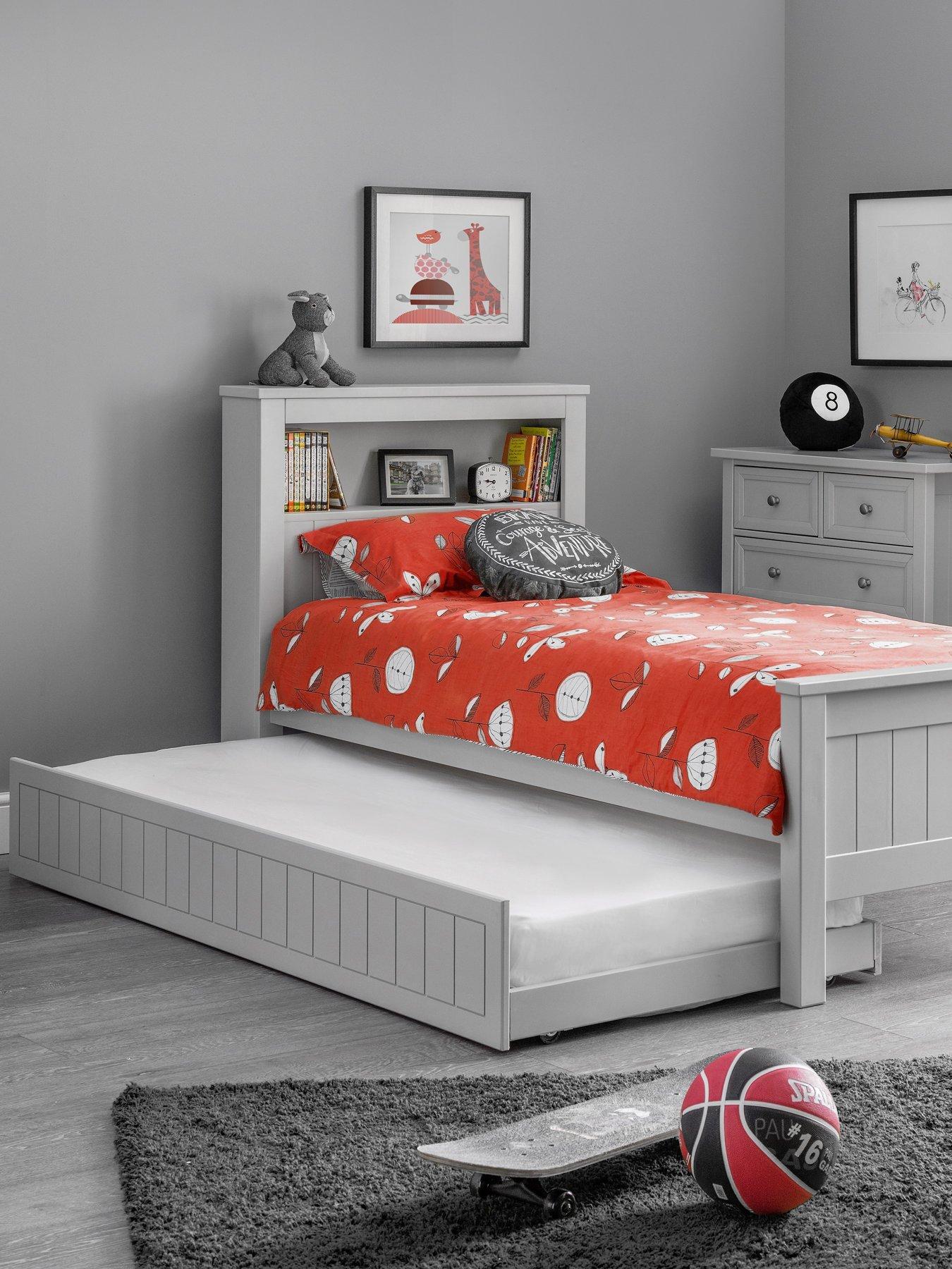  image of julian-bowen-set-of-maine-bookcase-bed-underbed