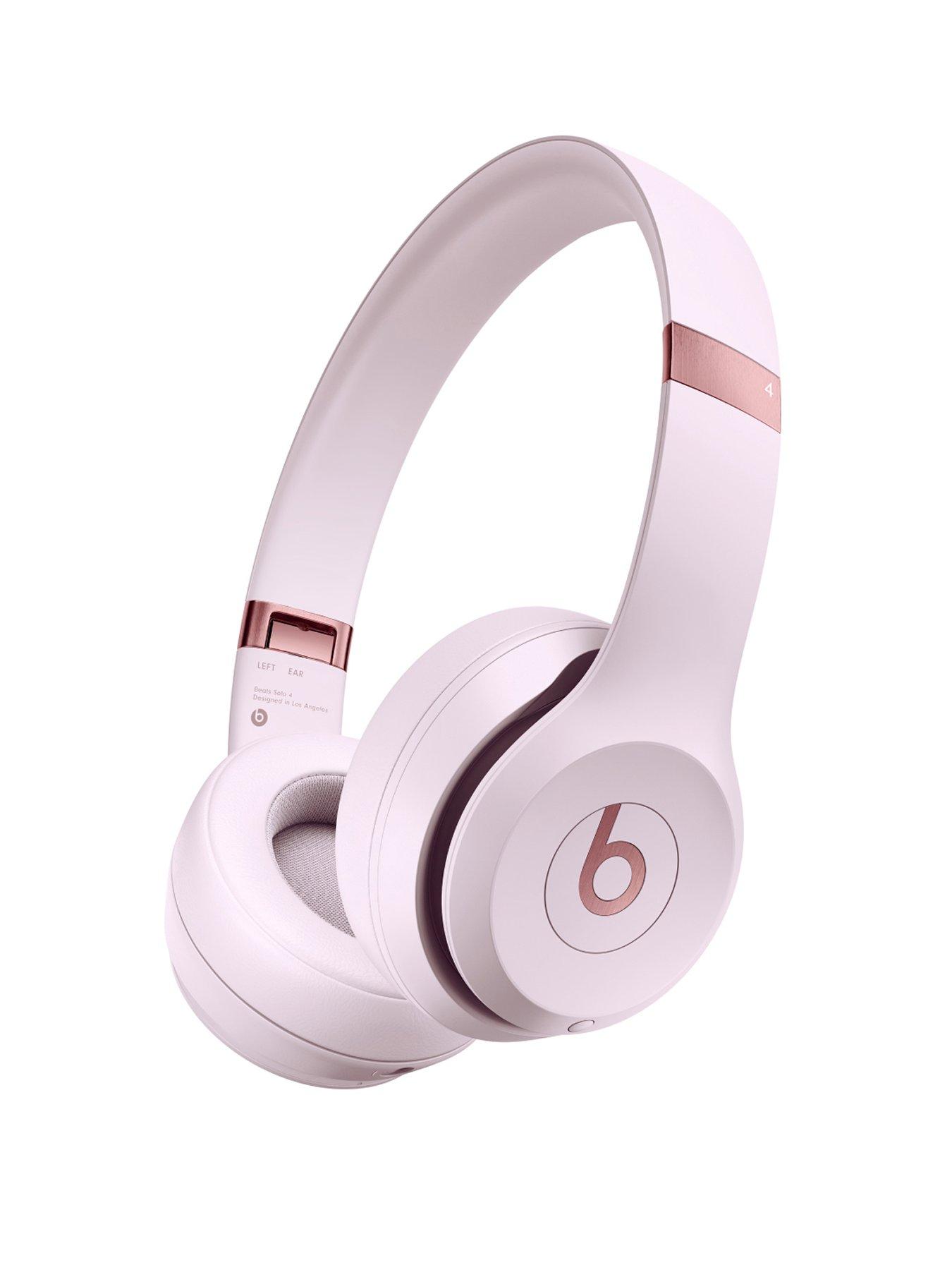 undefined Solo 4 On-Ear Wireless Headphones - Cloud Pink