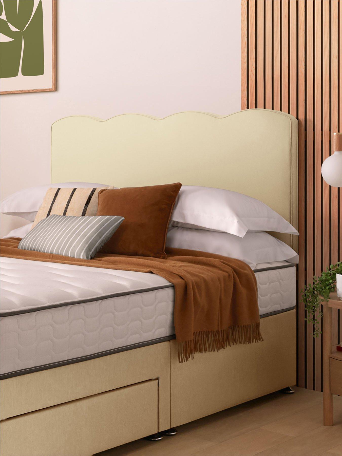 undefined Wave Headboard - Woven - Moon