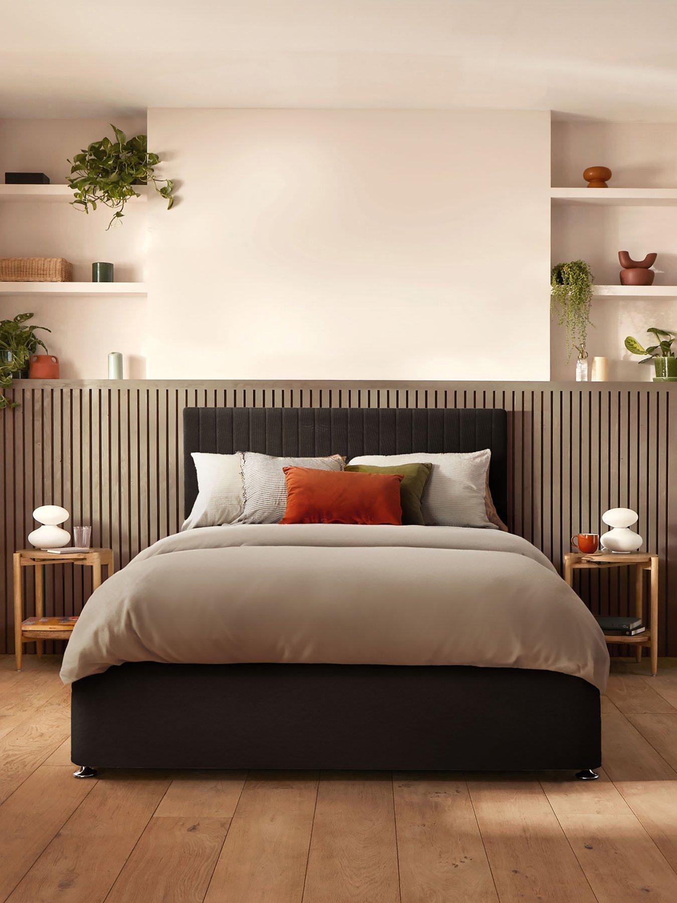 undefined Dusk Headboard - Woven - Ebony