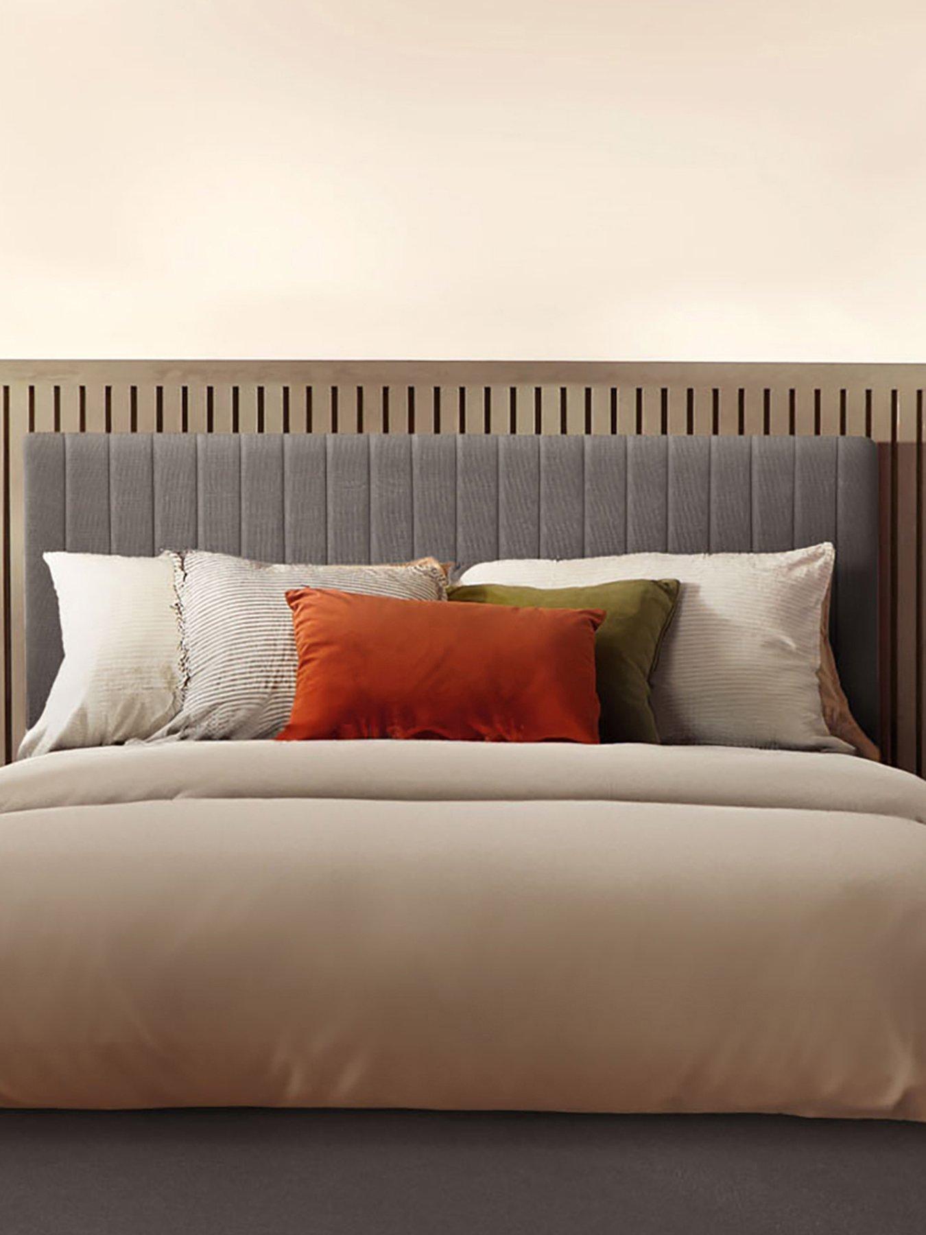 undefined Dusk Headboard - Woven - Slate Grey