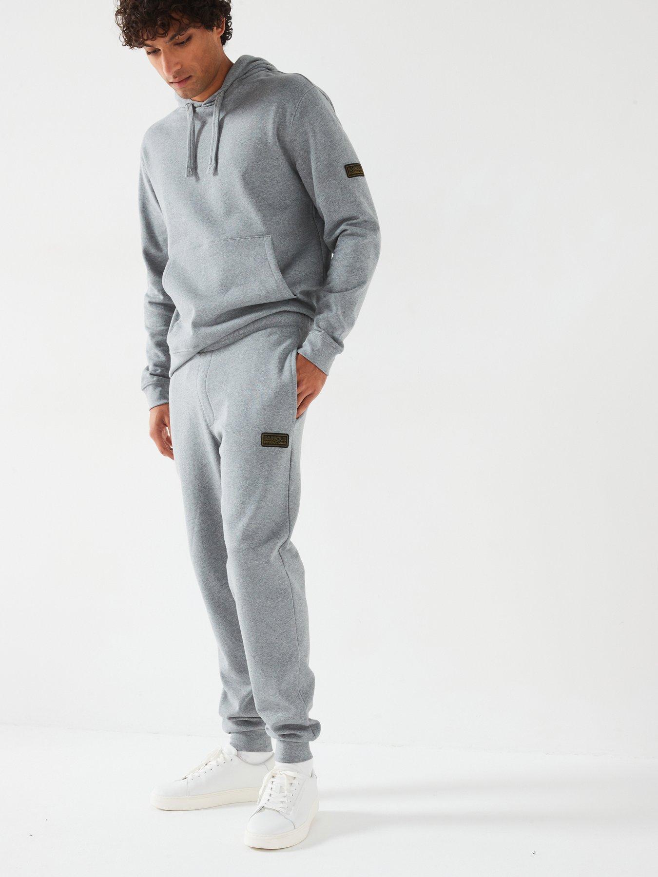 Barbour International Exclusive - Overhead Hoodie Tracksuit - Grey