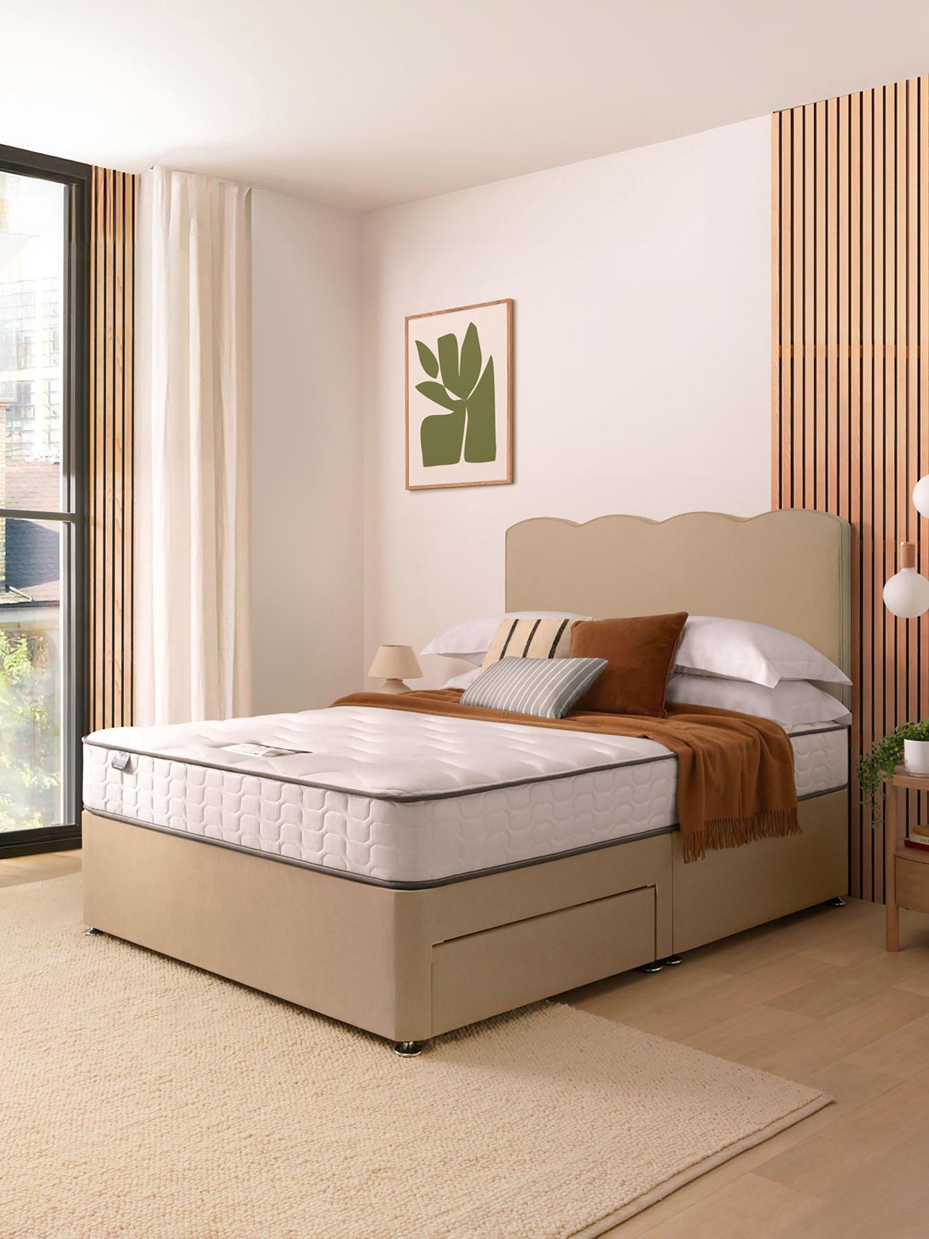  image of silentnight-wave-headboard-wovennbsp